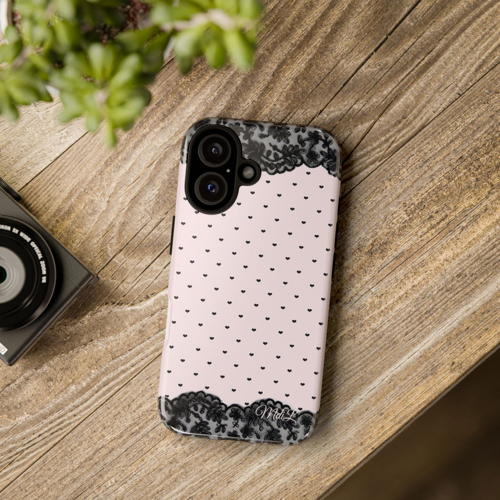 Love Lace | Black and Pink - Mare di Luna