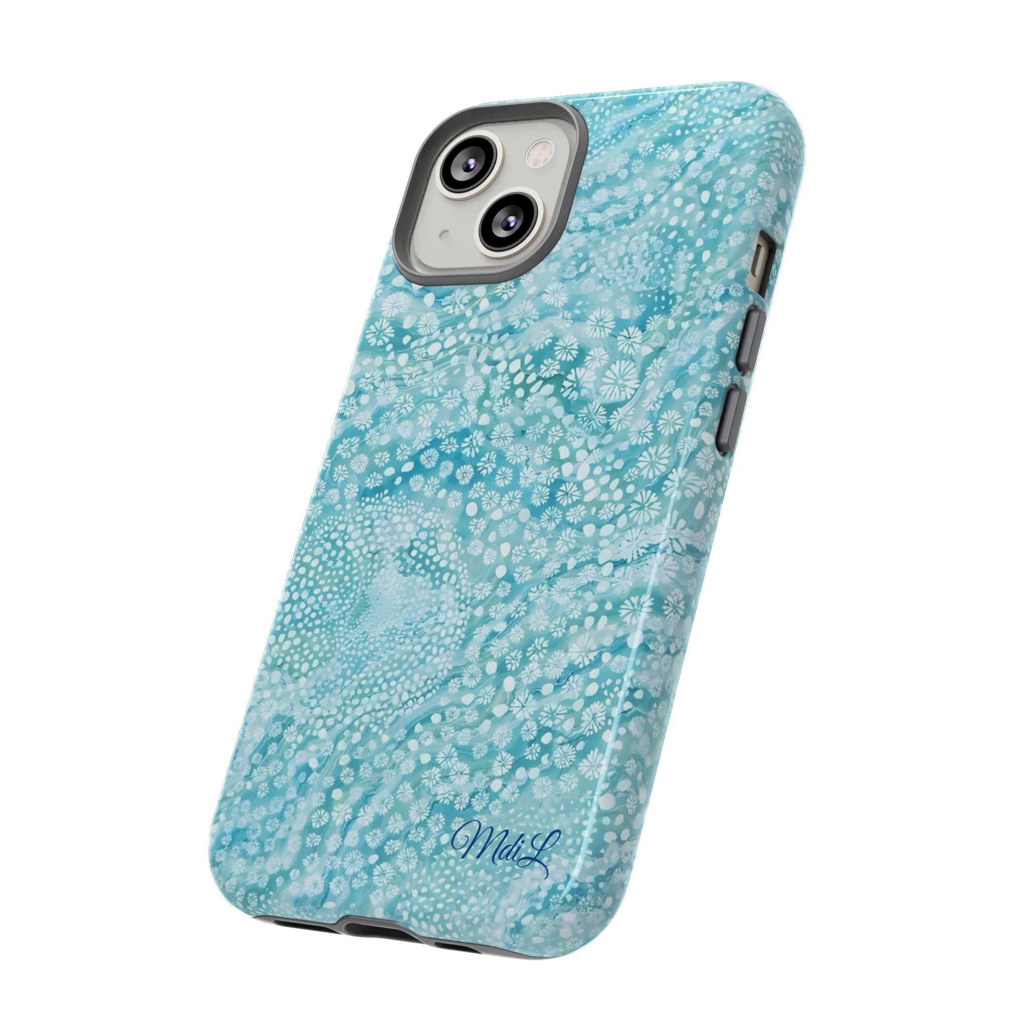 Teal Florals