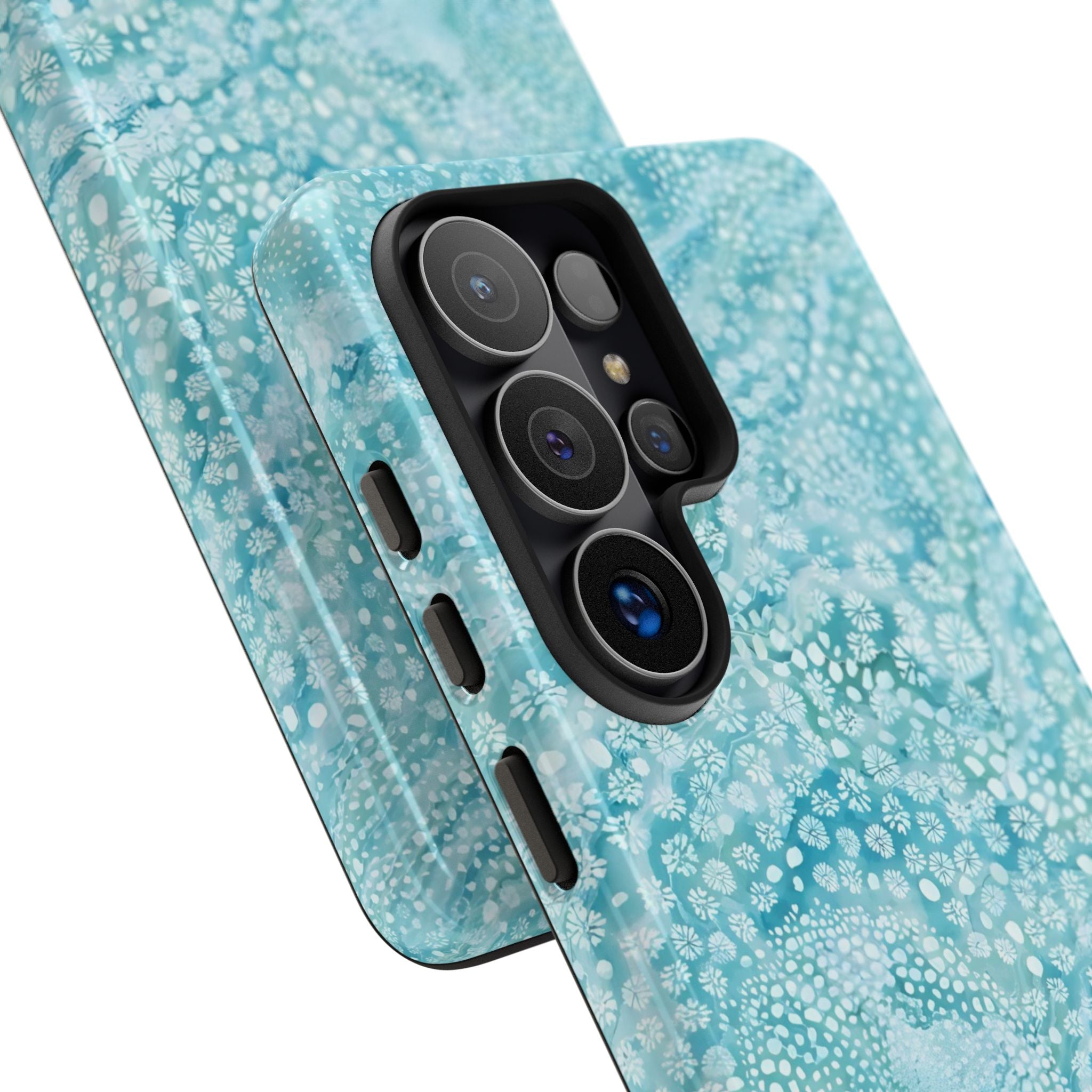Teal Florals
