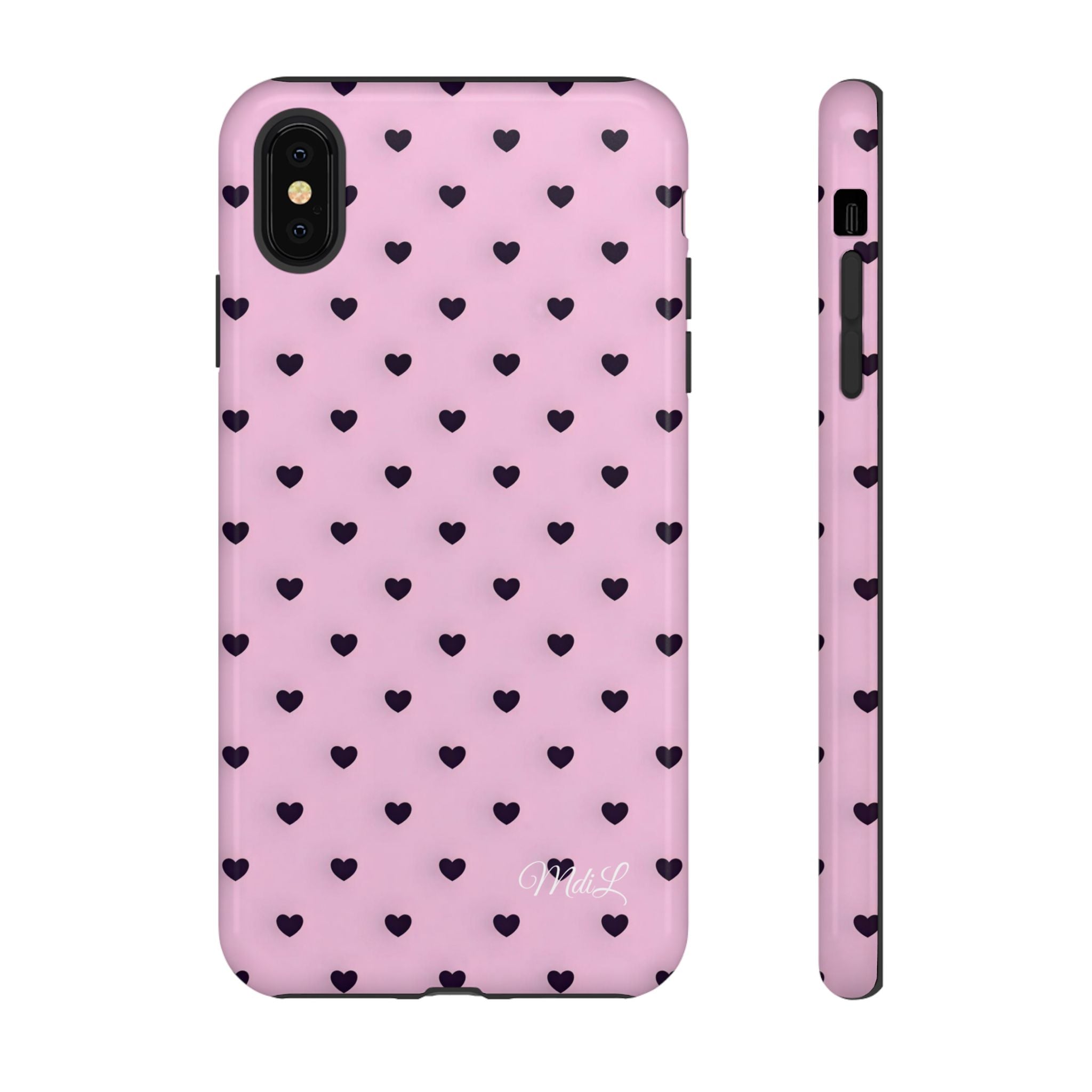 Dotted Hearts | Pink - Mare di Luna