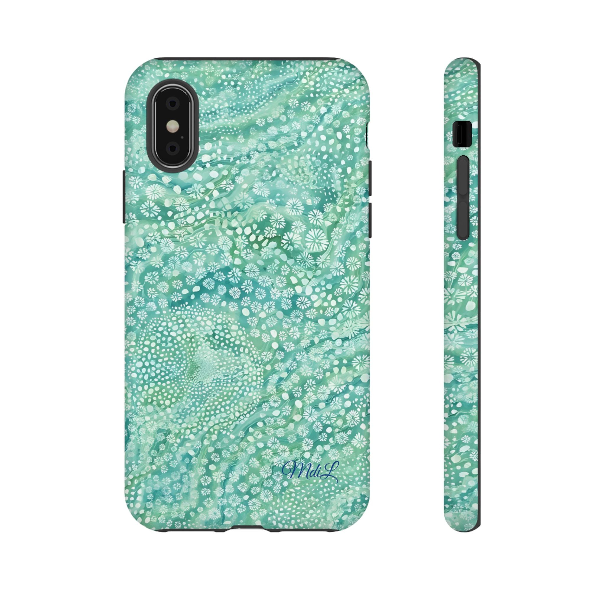 Teal Florals