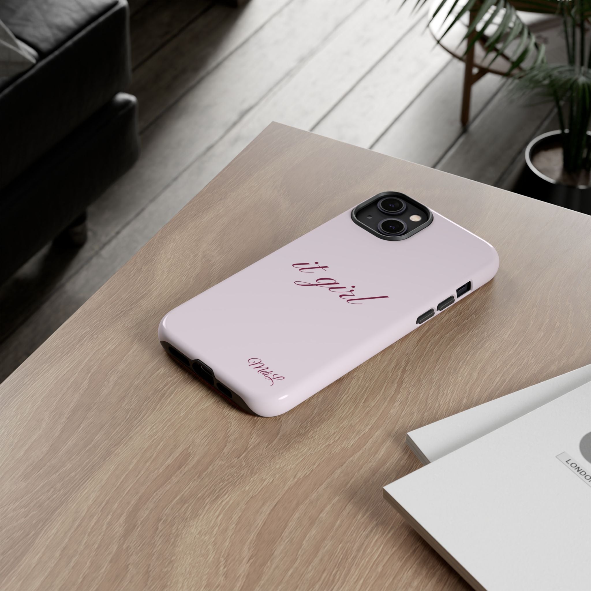 It girl iPhone Case