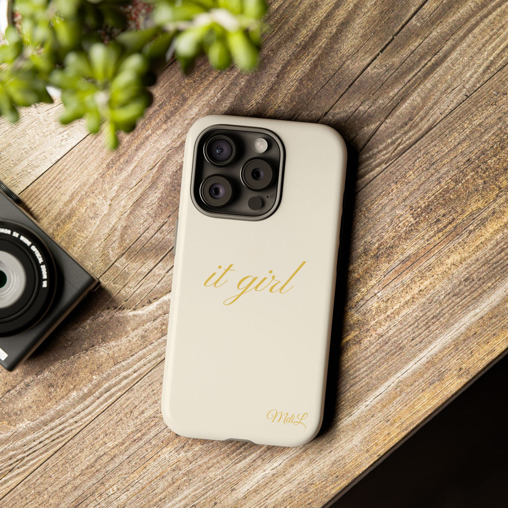 It girl iPhone Case