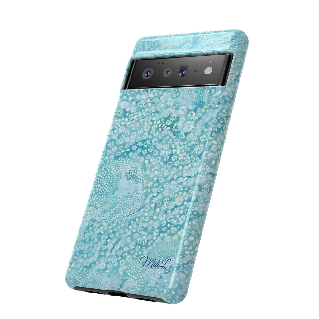 Teal Florals