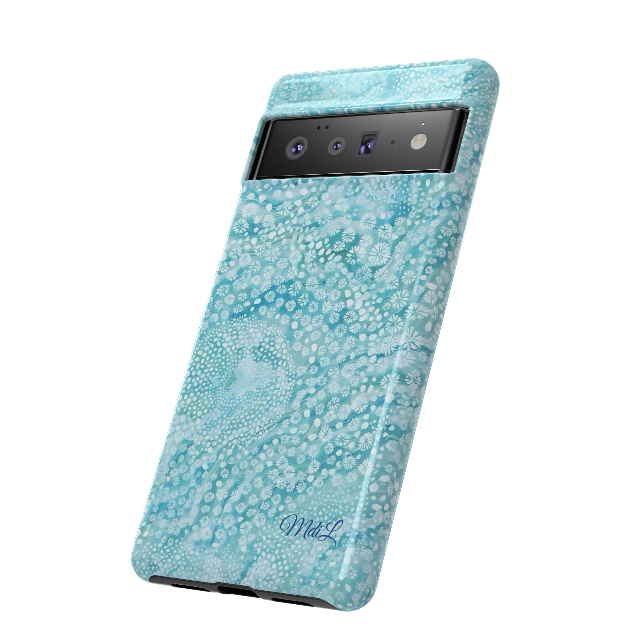 Teal Florals