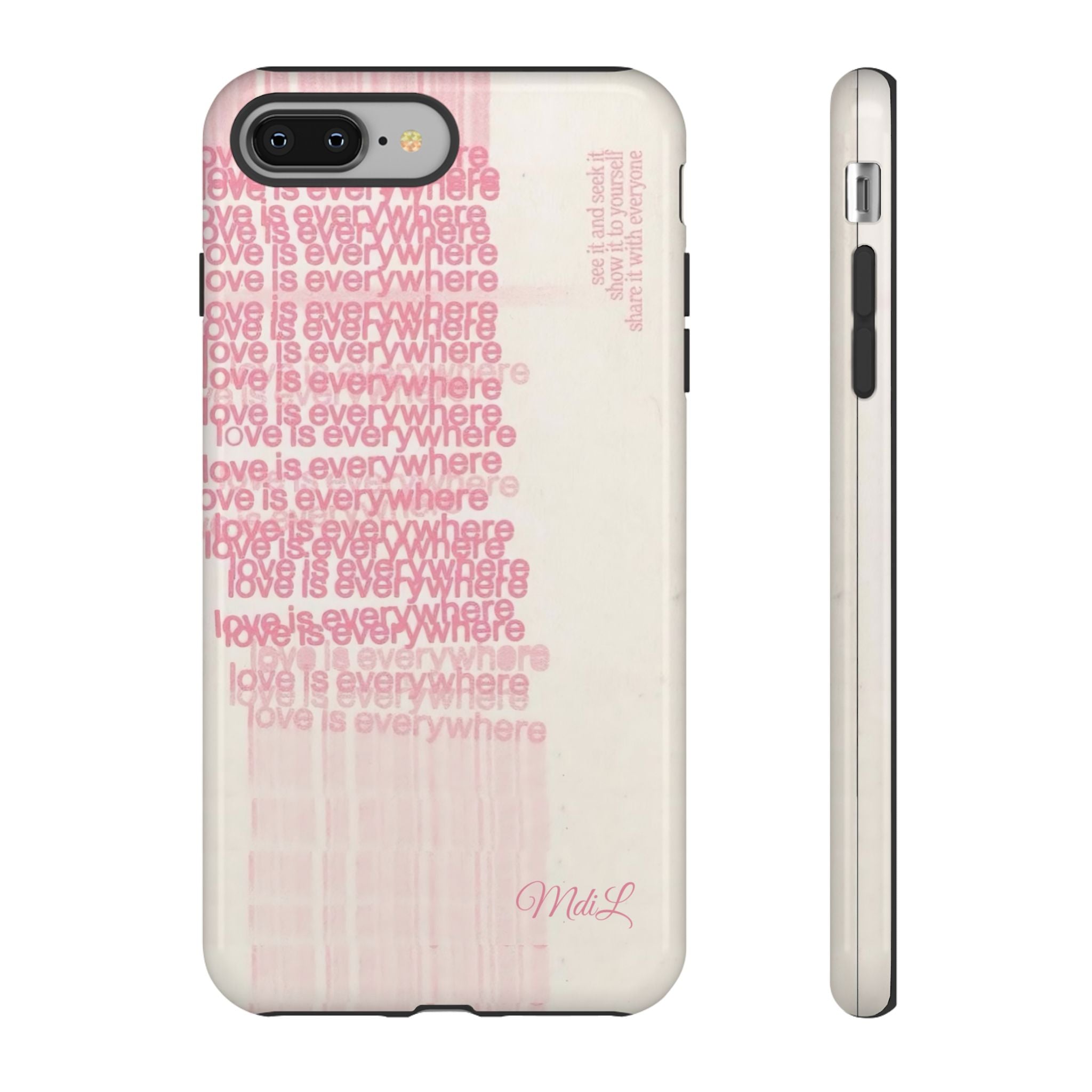 Love is Everywhere | Pink and White - Mare di Luna