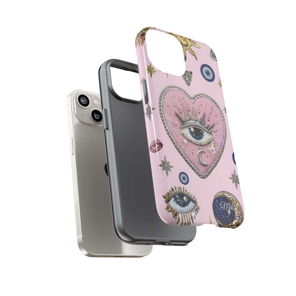 Evil Eye | Pink Heart - Mare di Luna