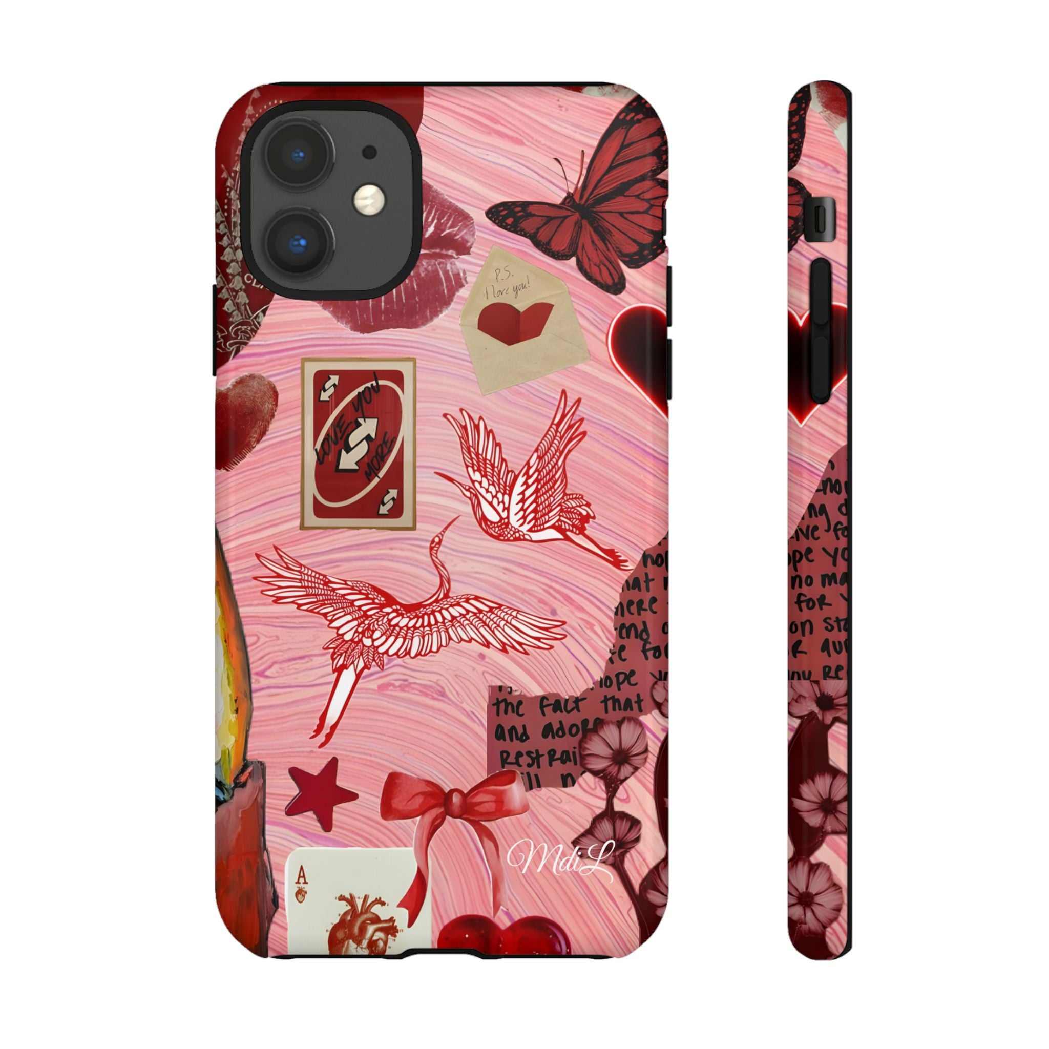 Valentine's Collage | Vintage - Mare di Luna