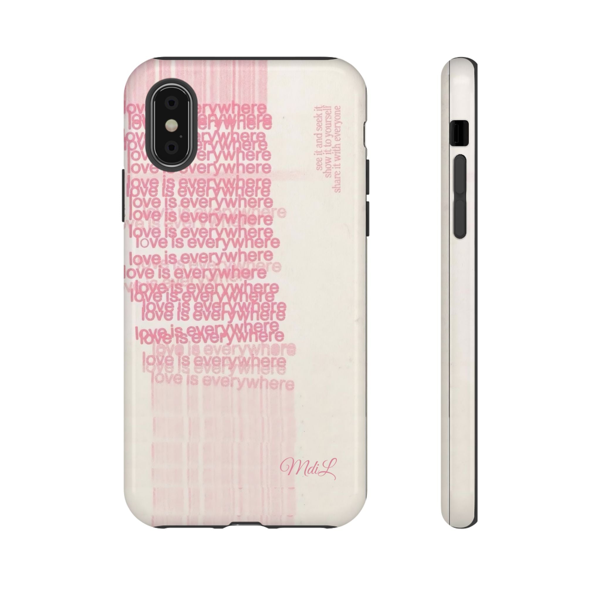 Love is Everywhere | Pink and White - Mare di Luna