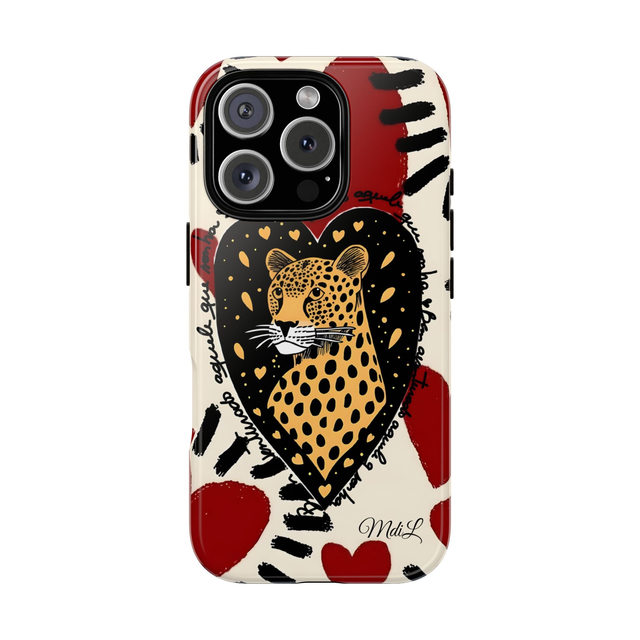 Leopard | Red Hearts - Mare di Luna