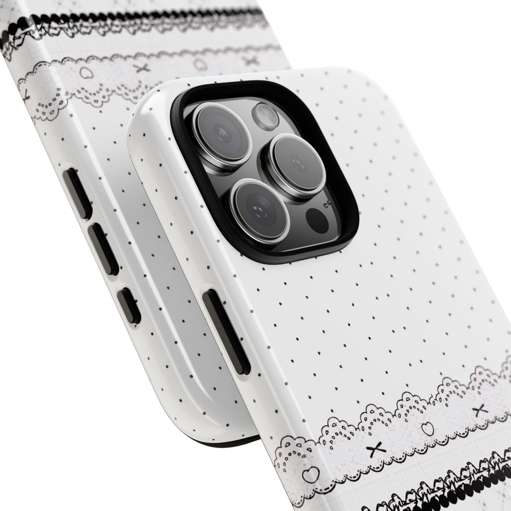 Dotted Lace | Black and White - Mare di Luna