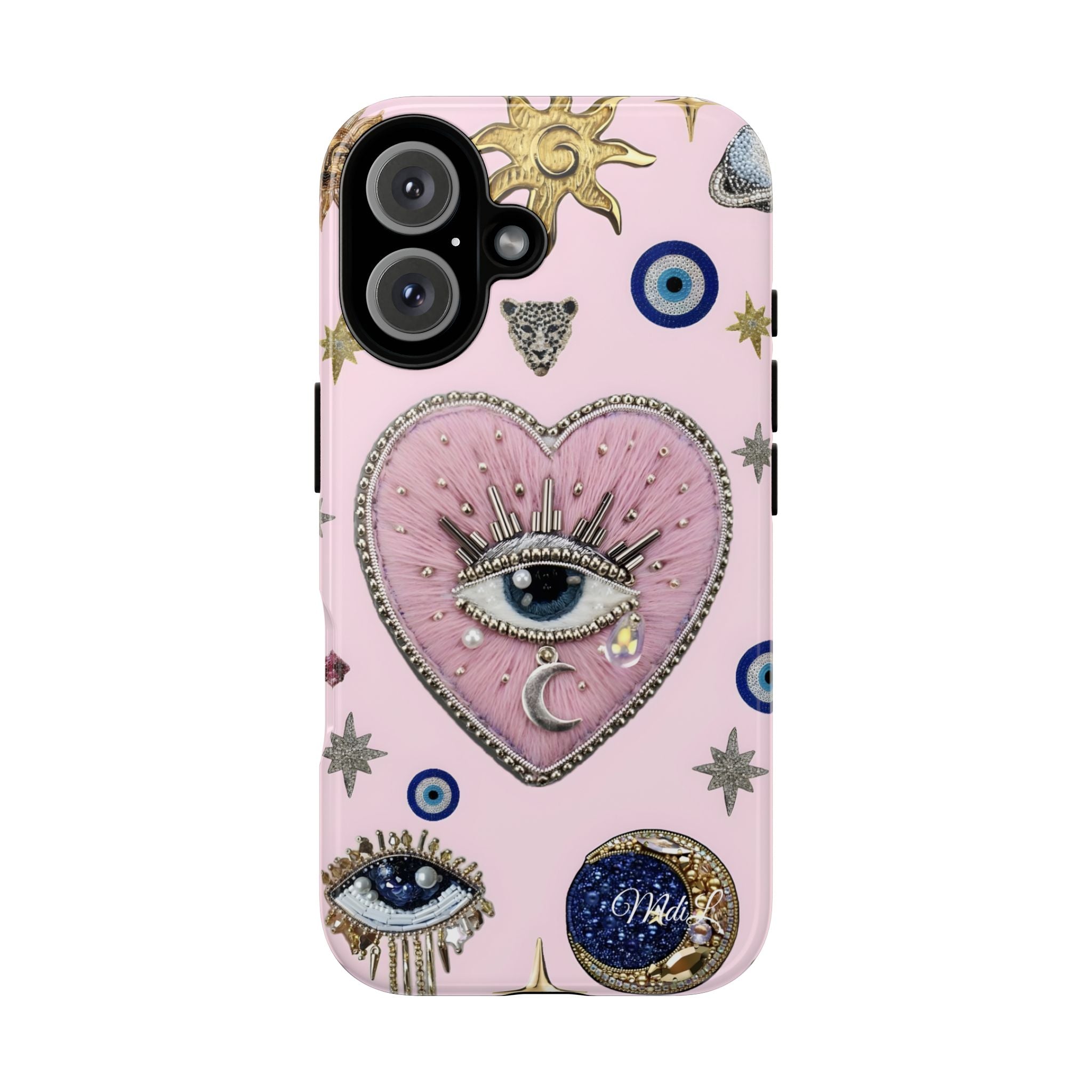 Evil Eye | Pink Heart - Mare di Luna