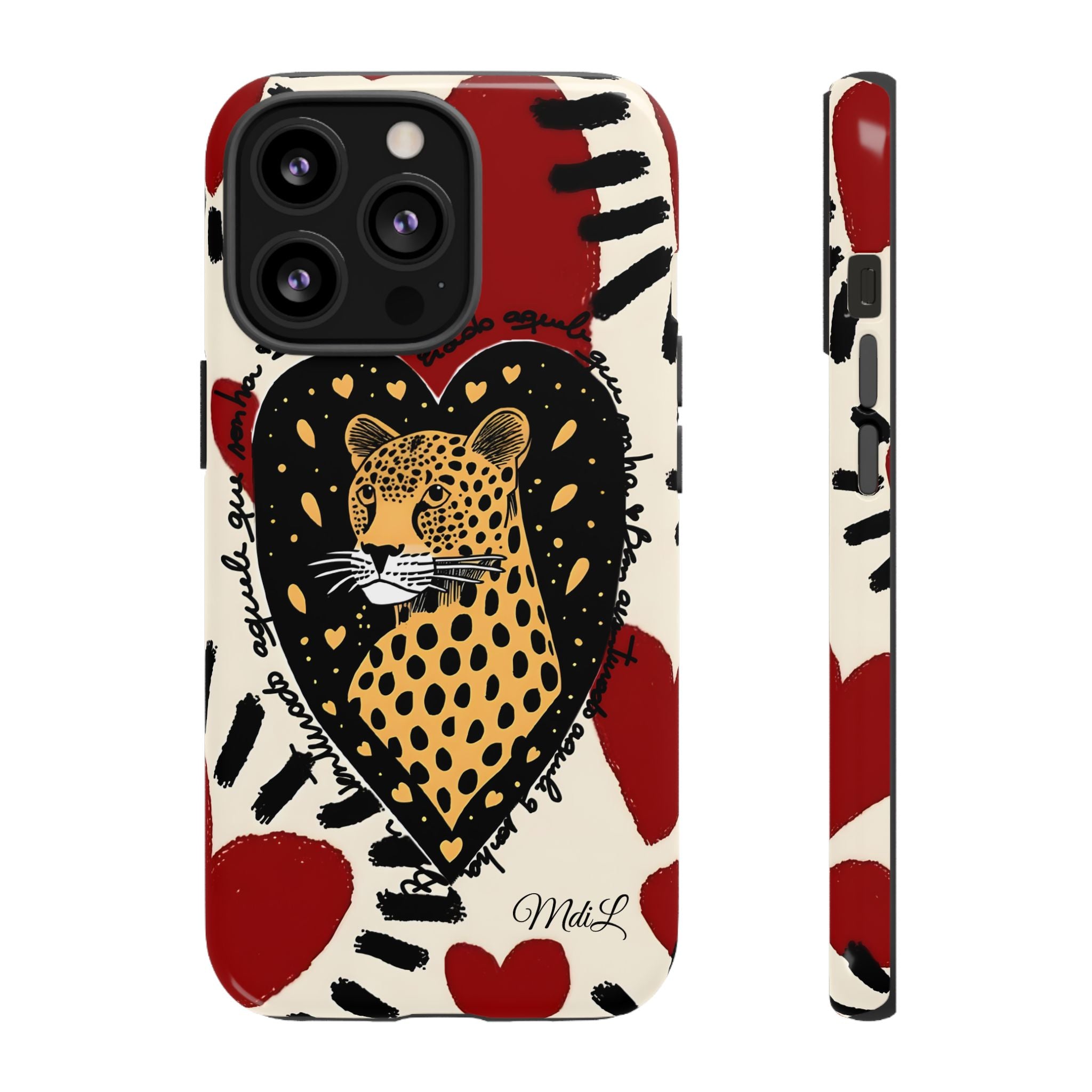 Leopard | Red Hearts - Mare di Luna