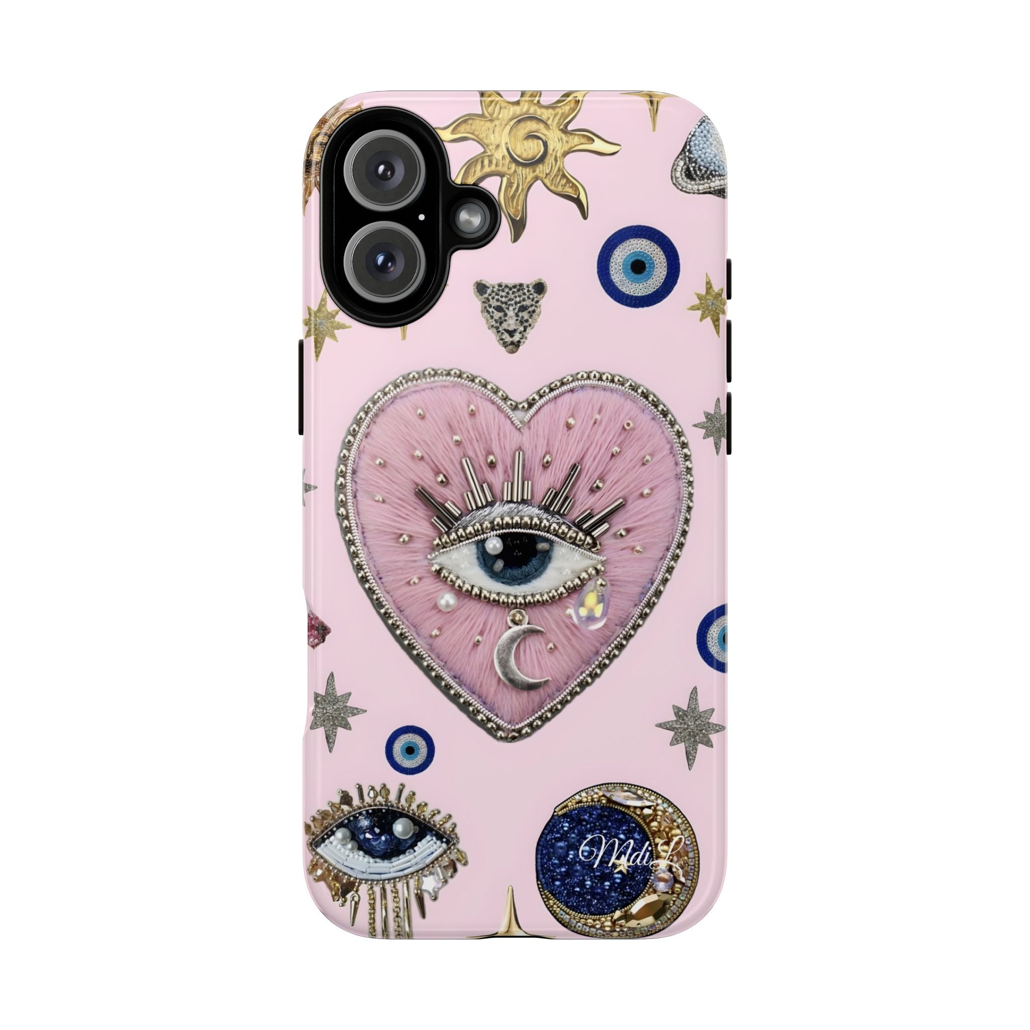 Evil Eye | Pink Heart - Mare di Luna