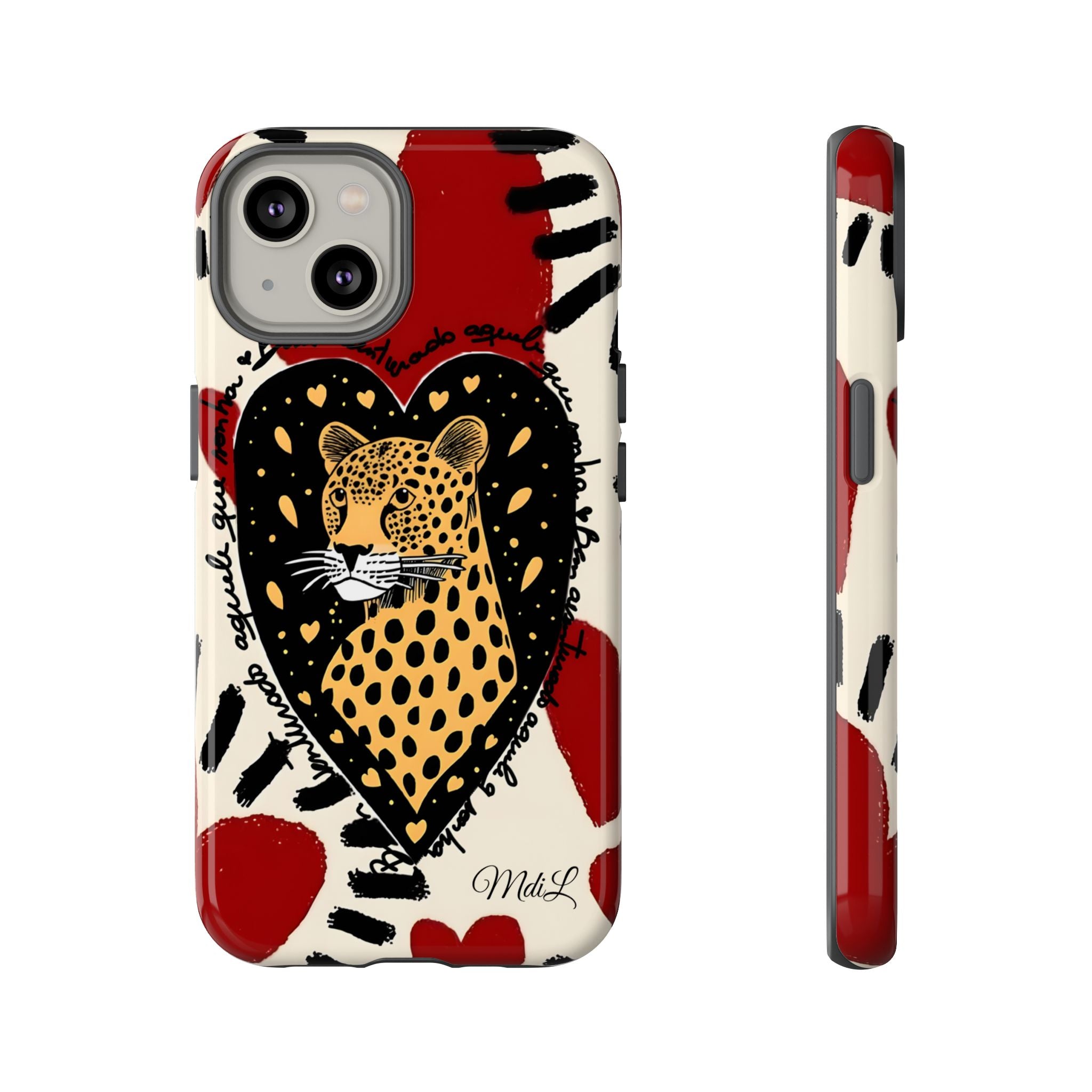 Leopard | Red Hearts - Mare di Luna