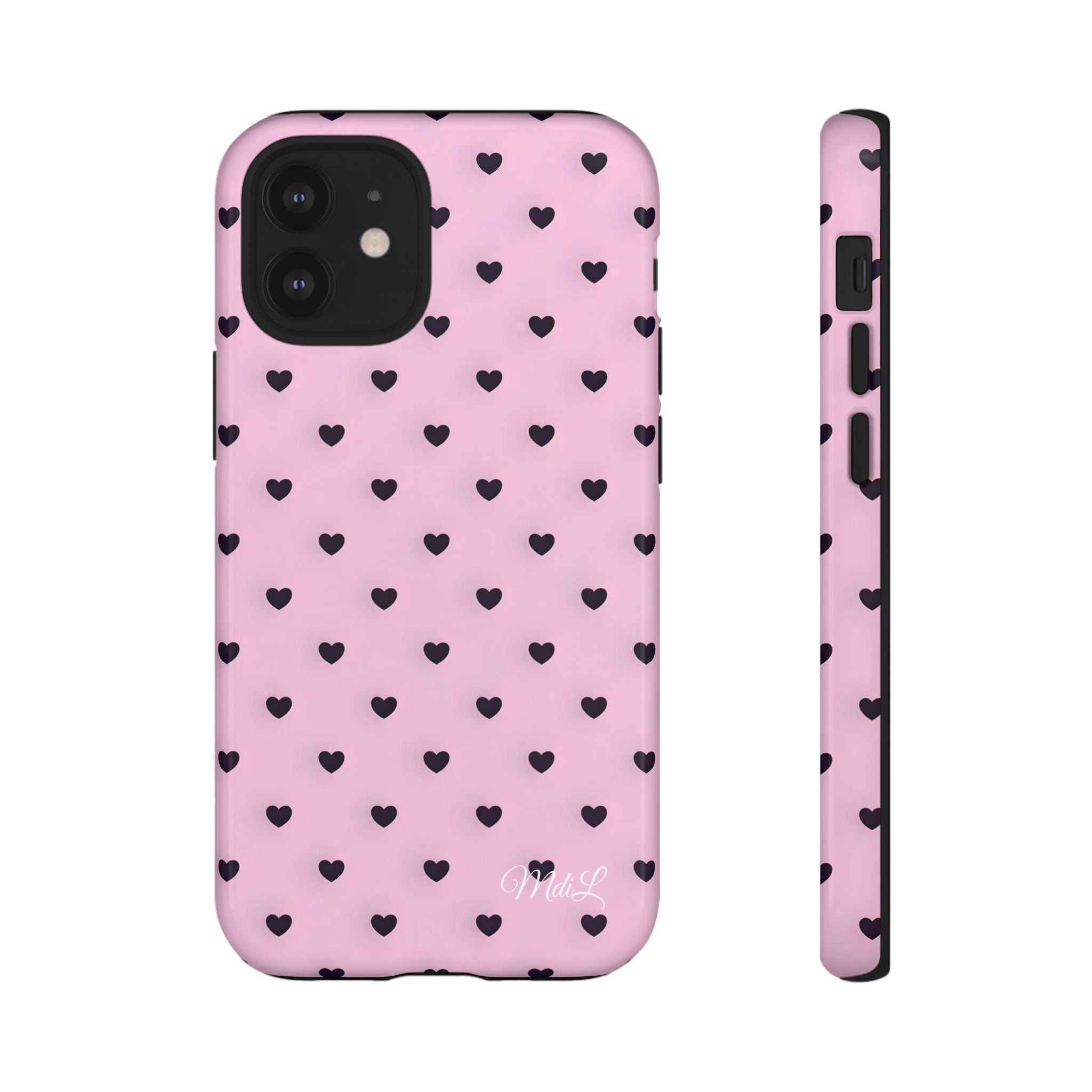 Dotted Hearts | Pink - Mare di Luna
