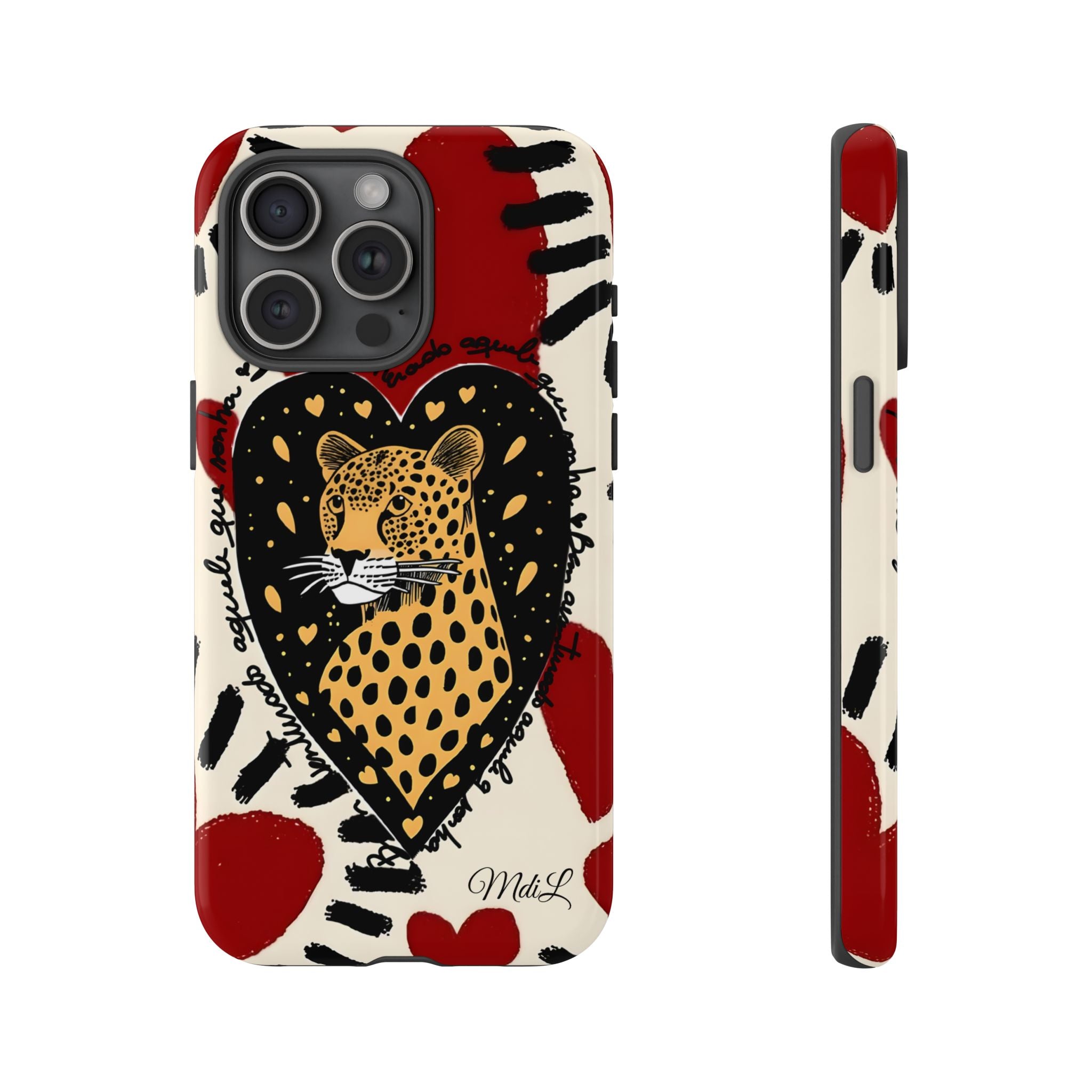 Leopard | Red Hearts - Mare di Luna