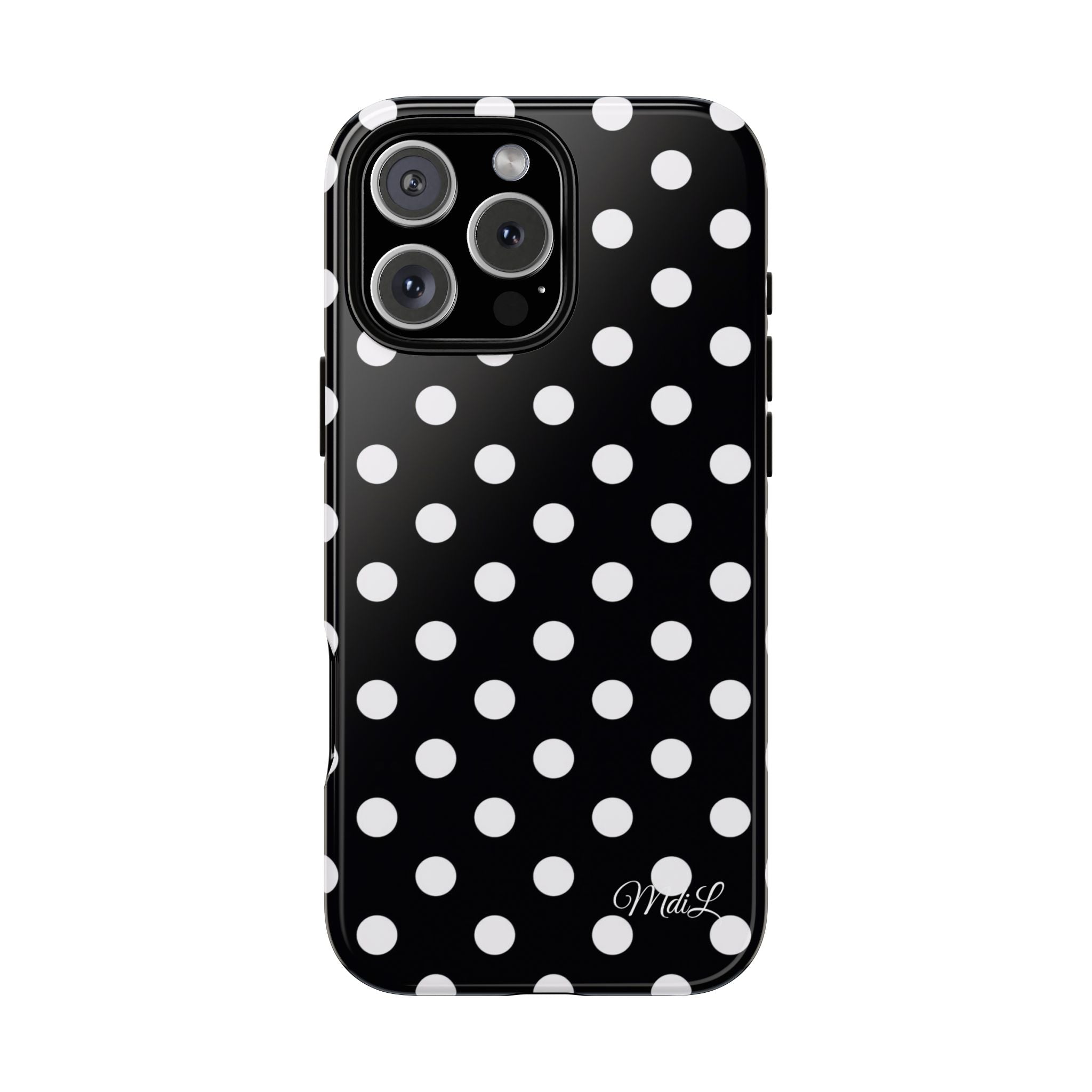 Polka Dots | White and Black - Mare di Luna