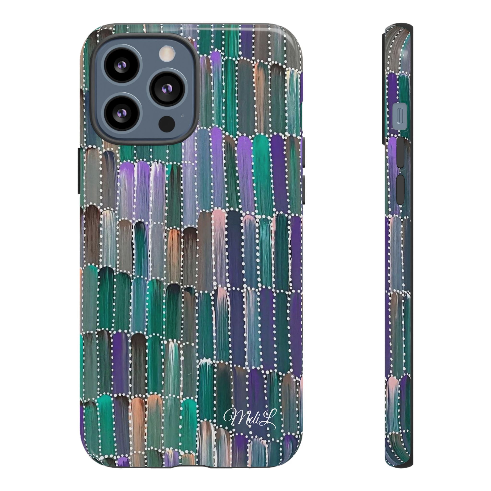 Watercolor Diamonds | Aqua - Mare di Luna