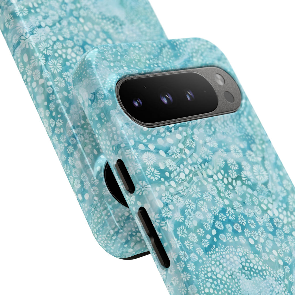 Teal Florals