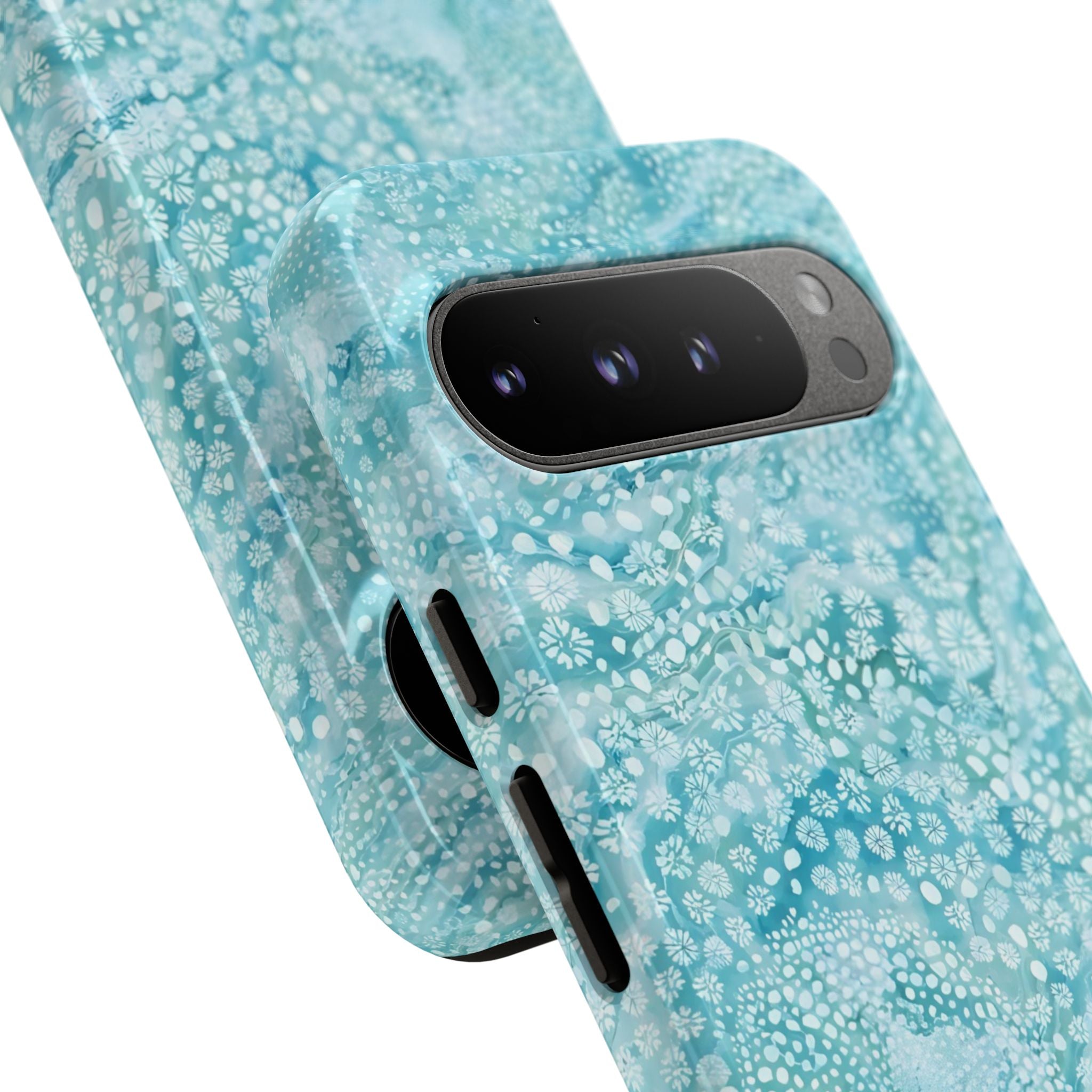 Teal Florals