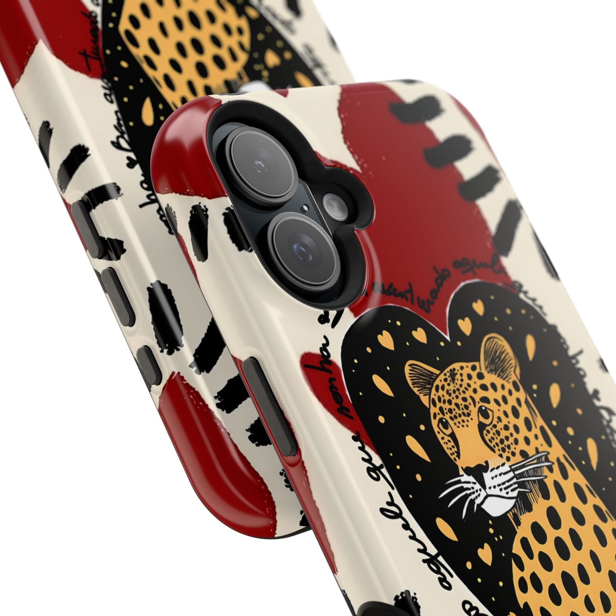 Leopard Hearts MagSafe