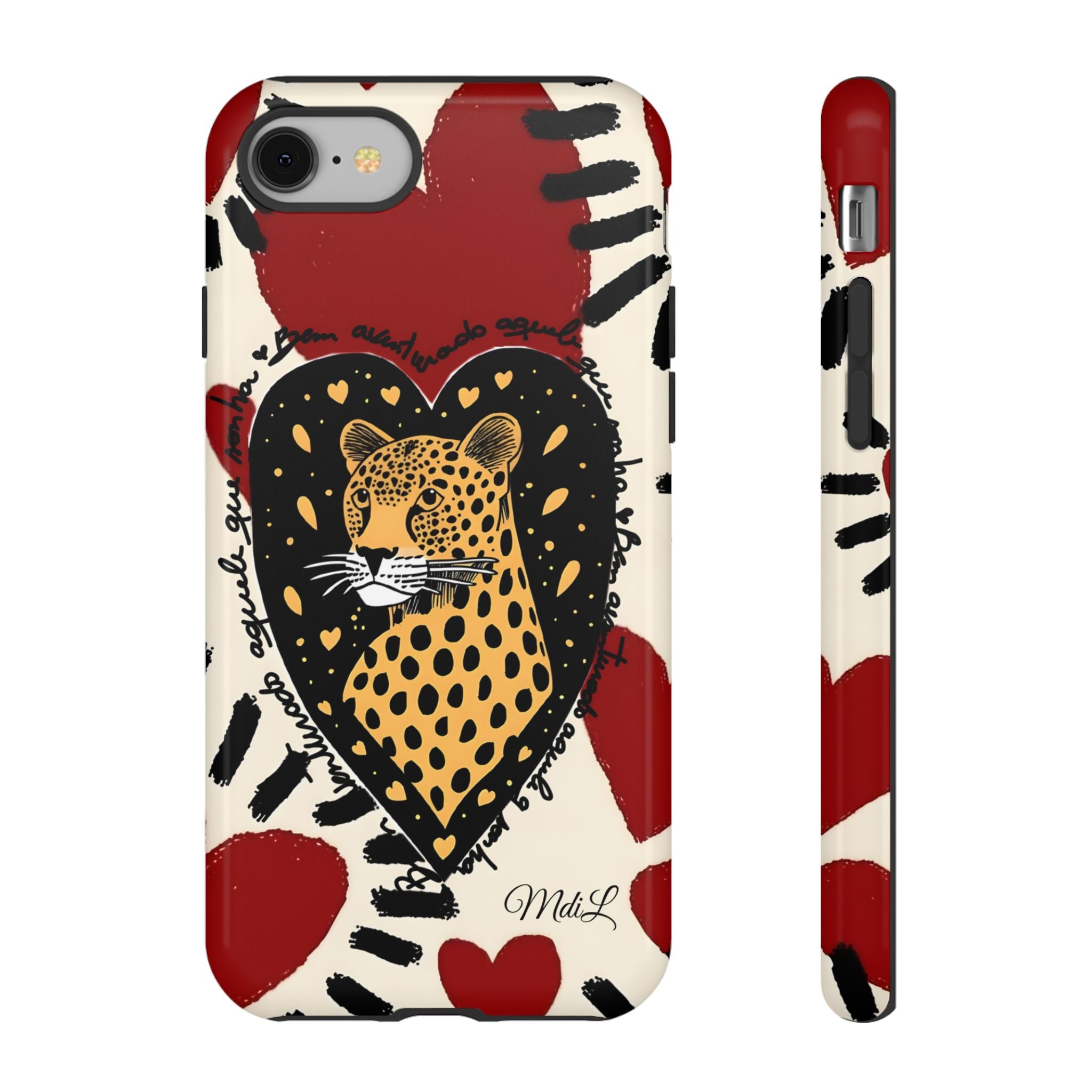 Leopard | Red Hearts - Mare di Luna