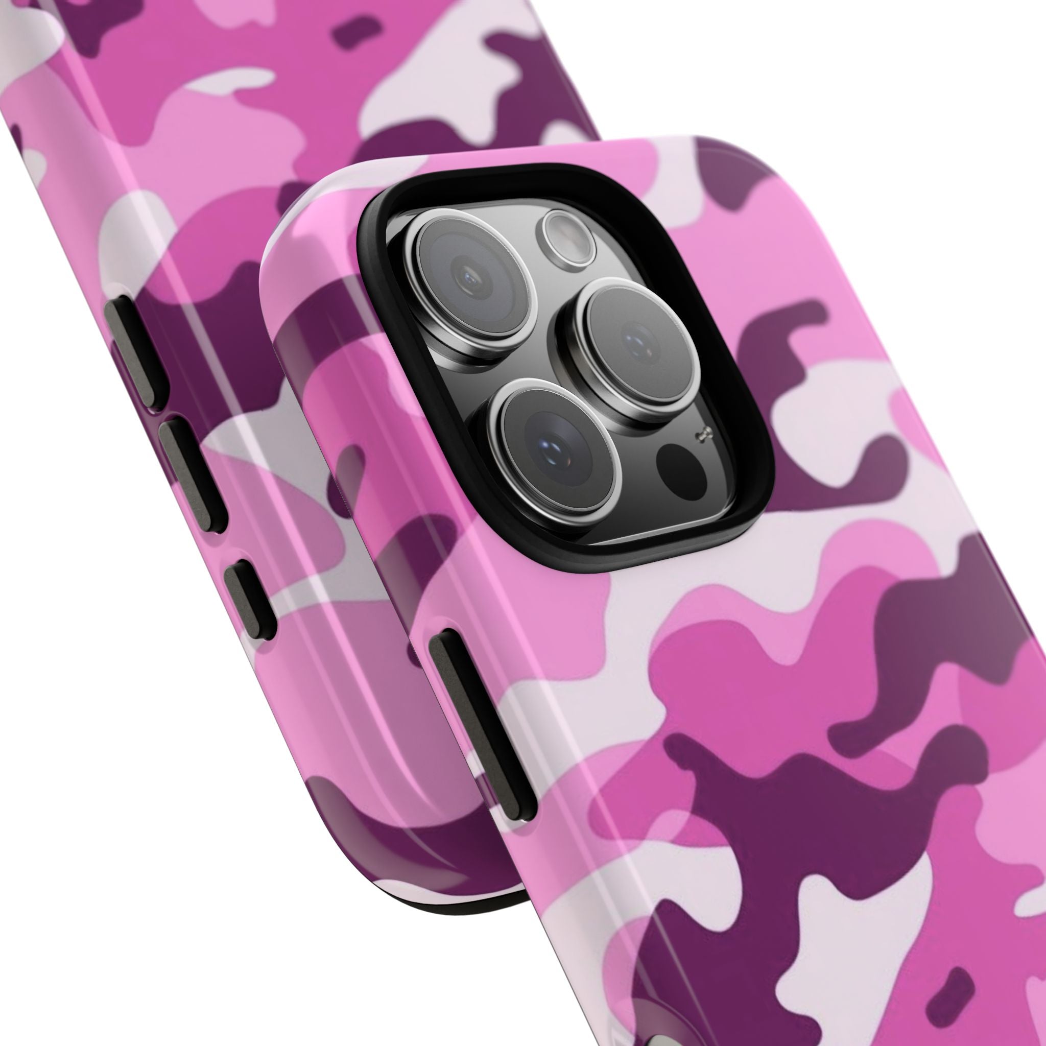 Fuschia Camo iPhone Case