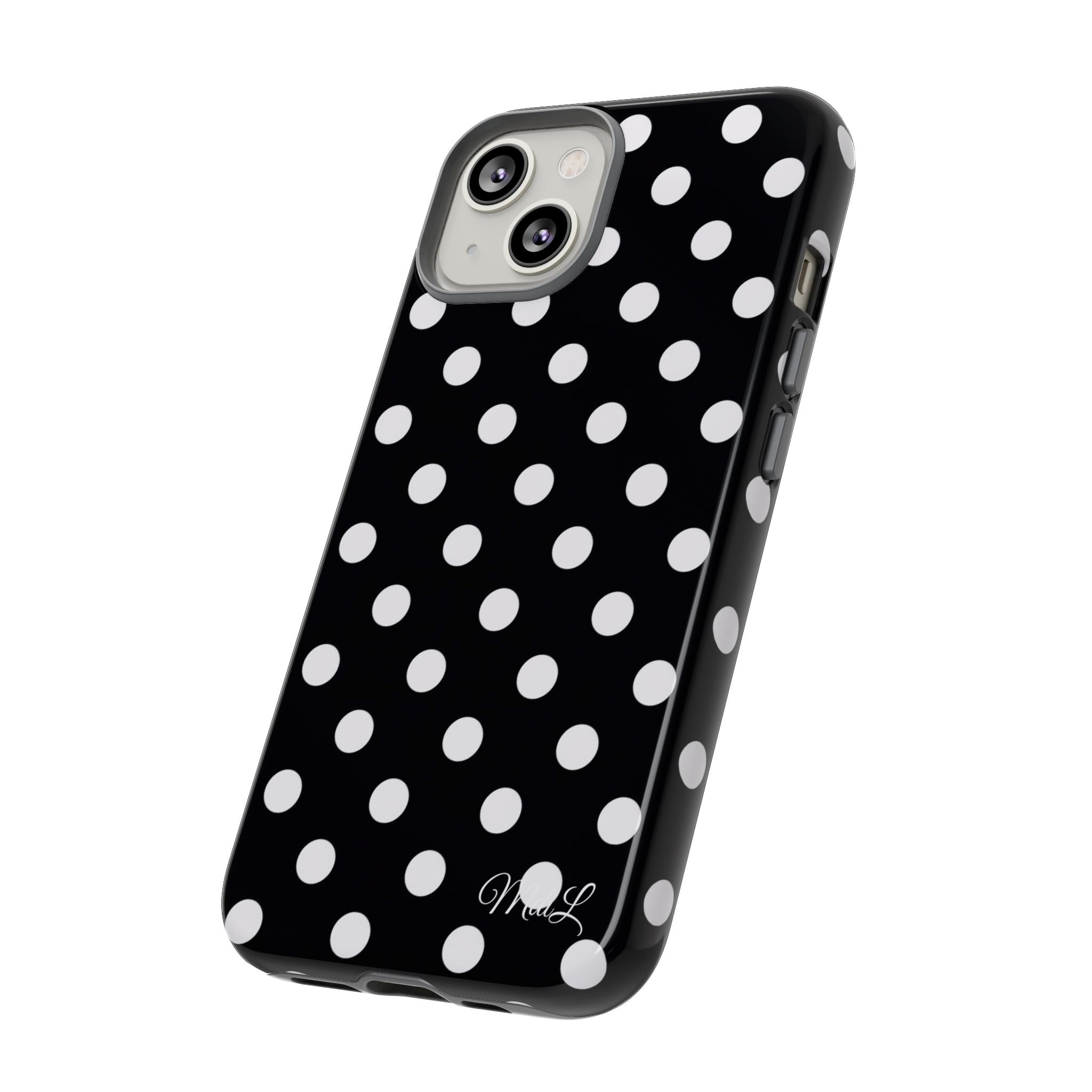 Polka Dots | White and Black - Mare di Luna