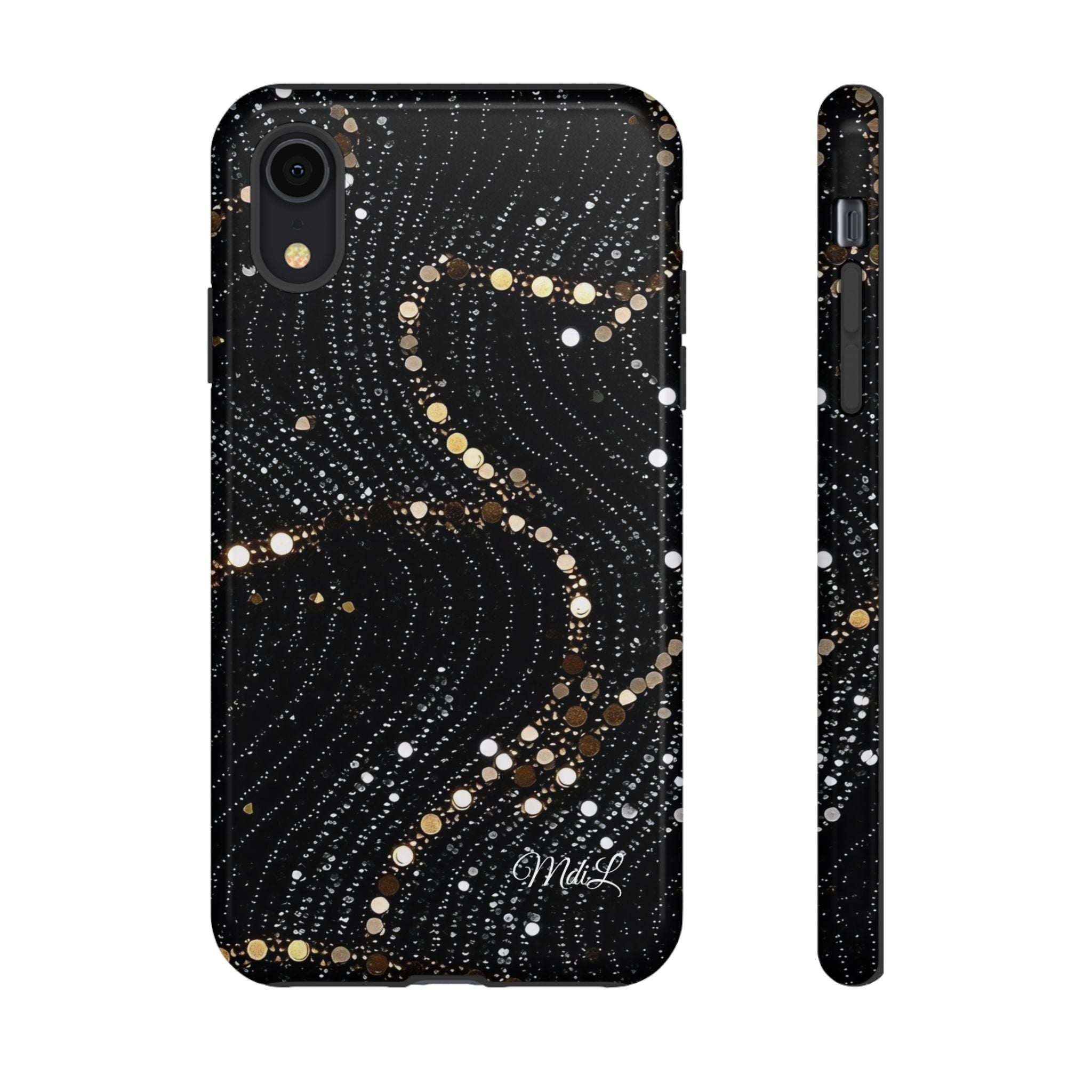 Sequin | Black and Gold - Mare di Luna