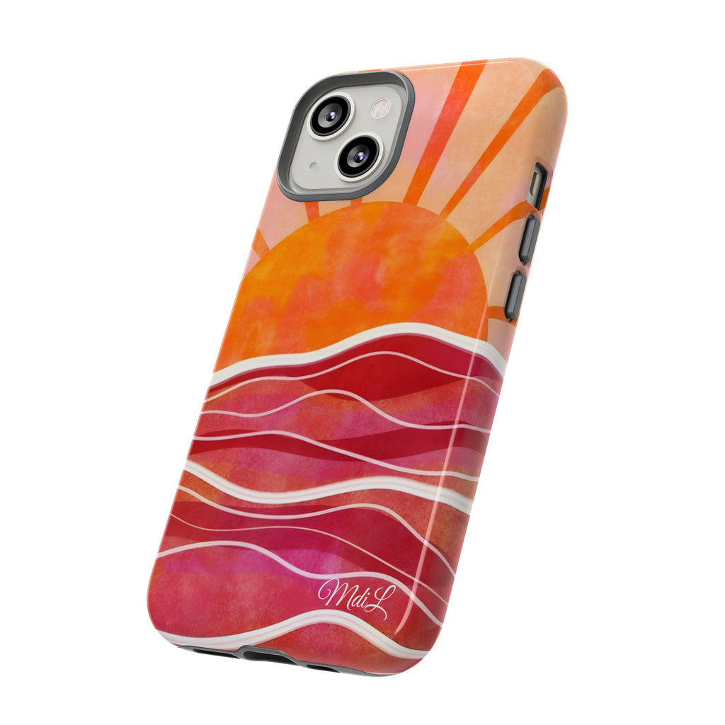 Sunset Waves
