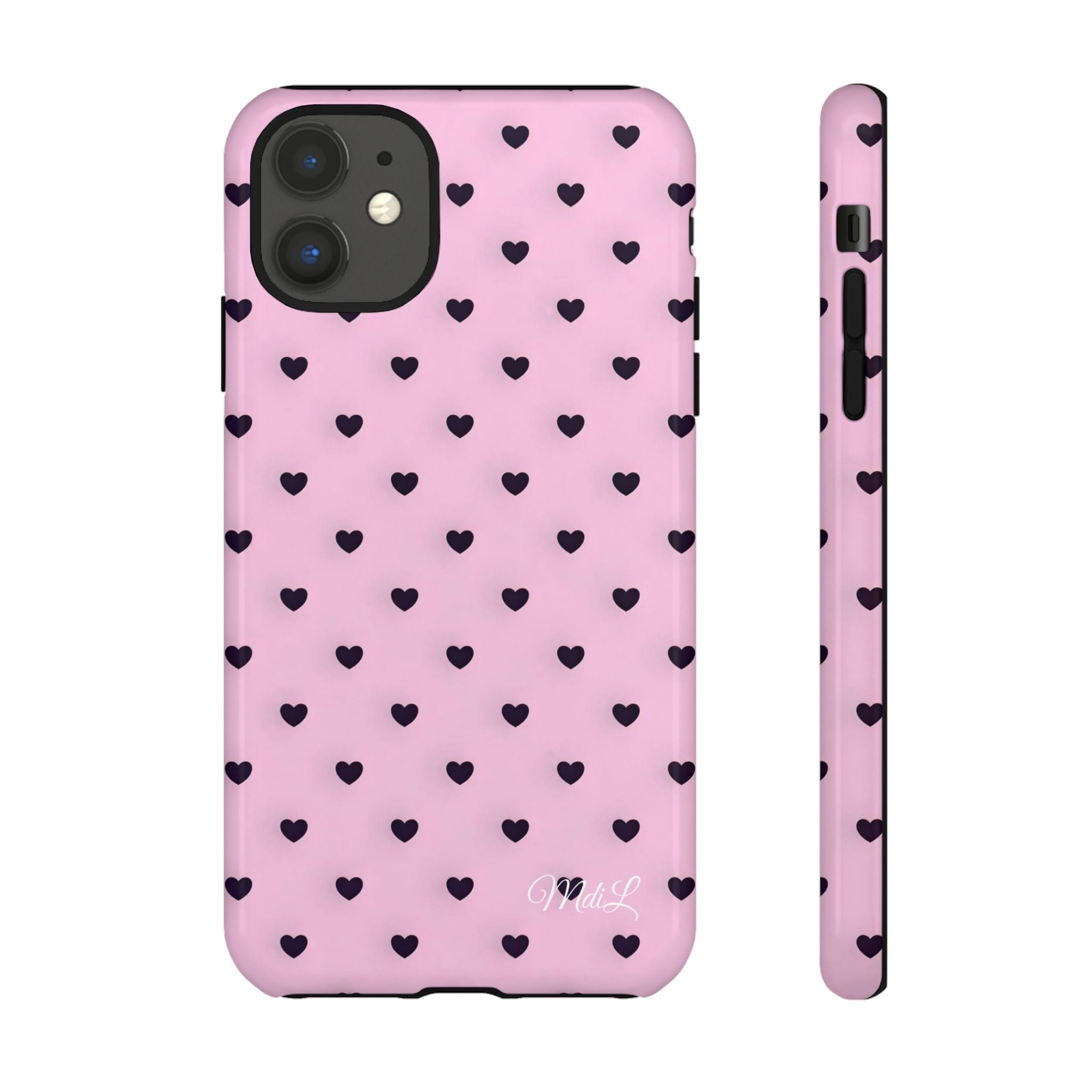 Dotted Hearts | Pink - Mare di Luna
