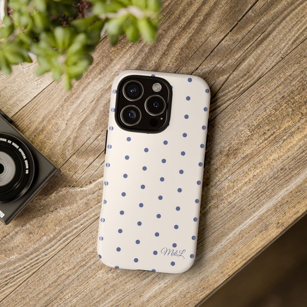 Polka Dots | Blue and White - Mare di Luna