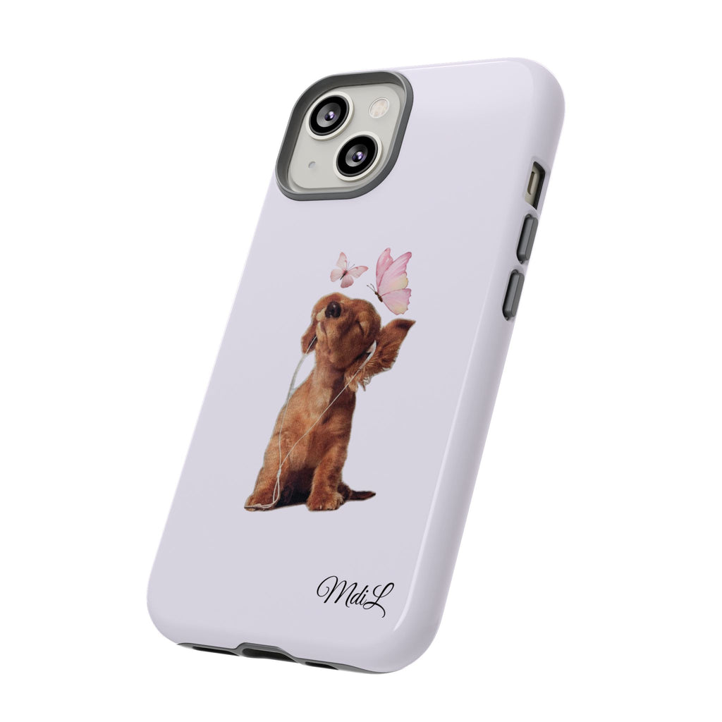 Puppy | Purple Butterflies