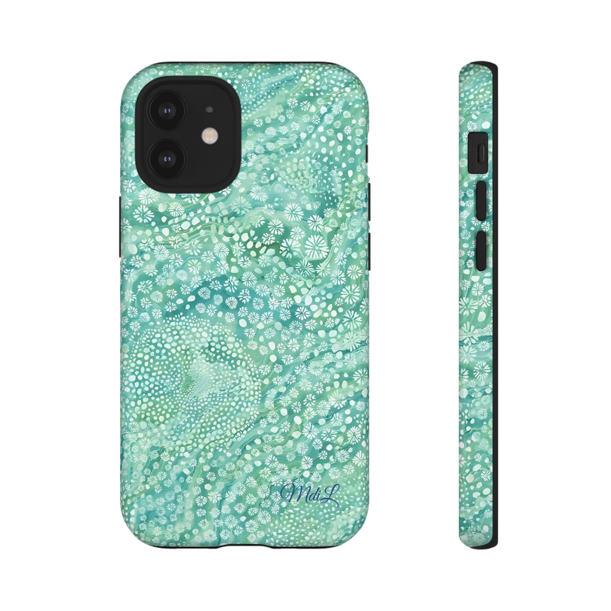 Teal Florals
