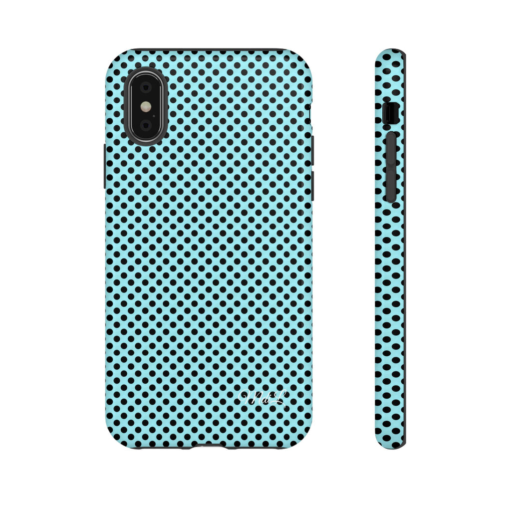 Polka Dots | Black and Blue - Mare di Luna