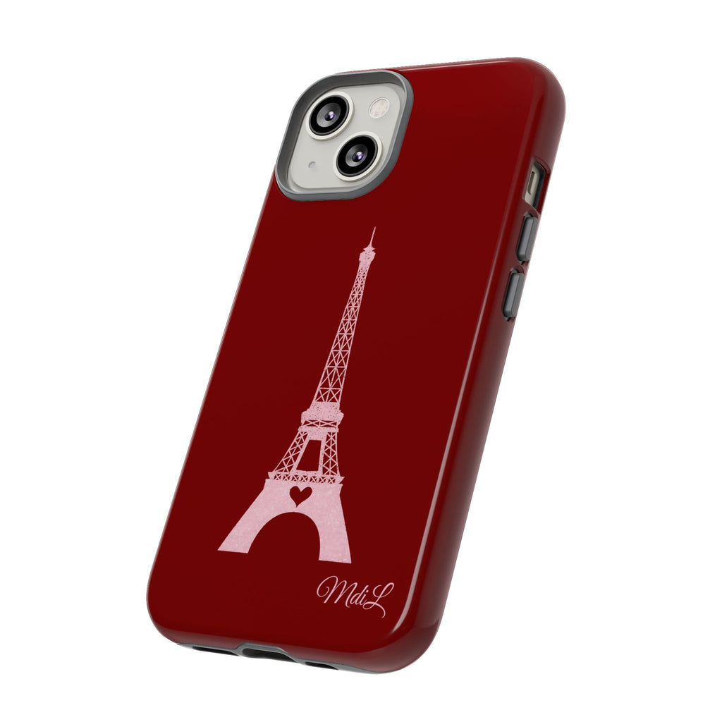 Eiffel Tower | Pink & Red - Mare di Luna