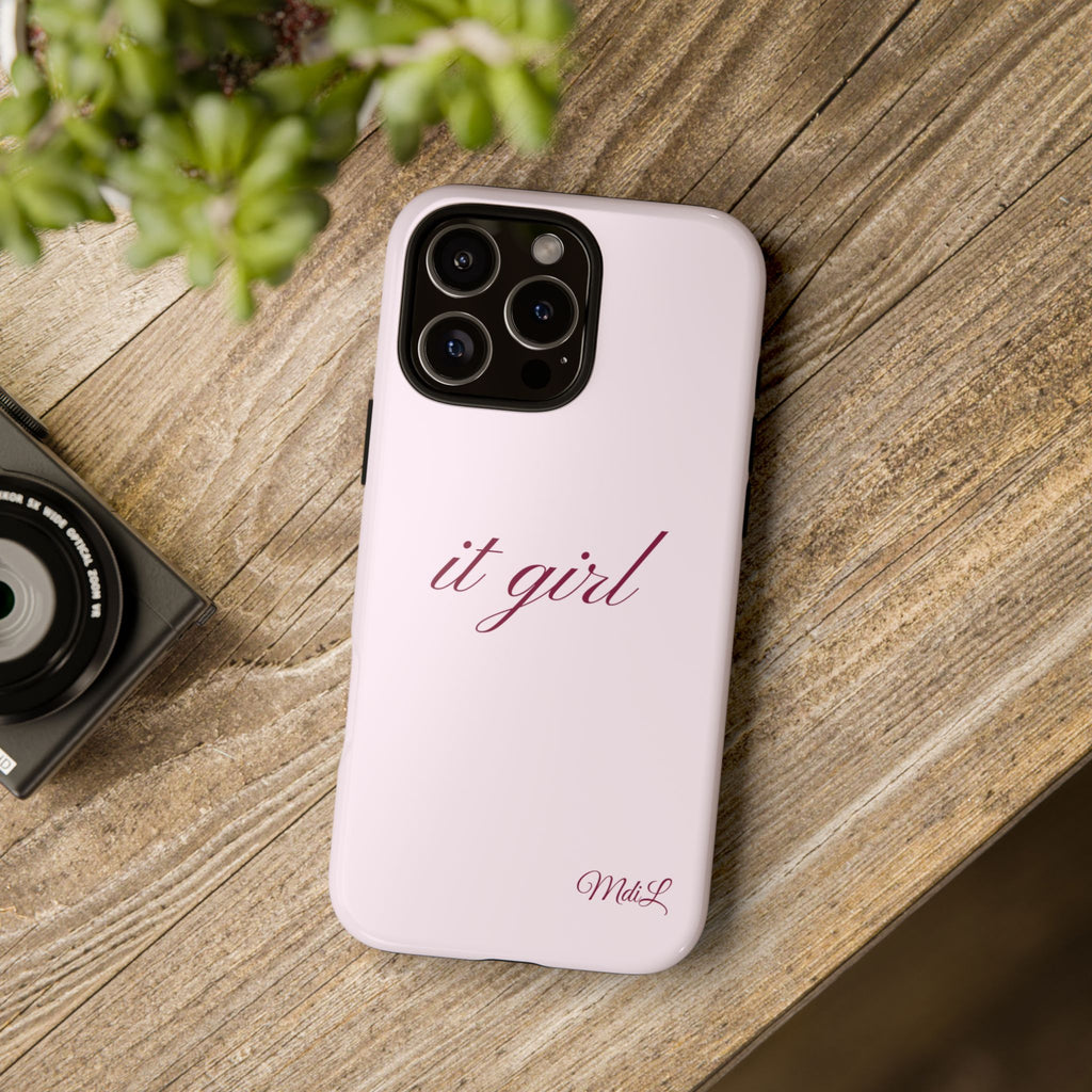 It girl iPhone Case