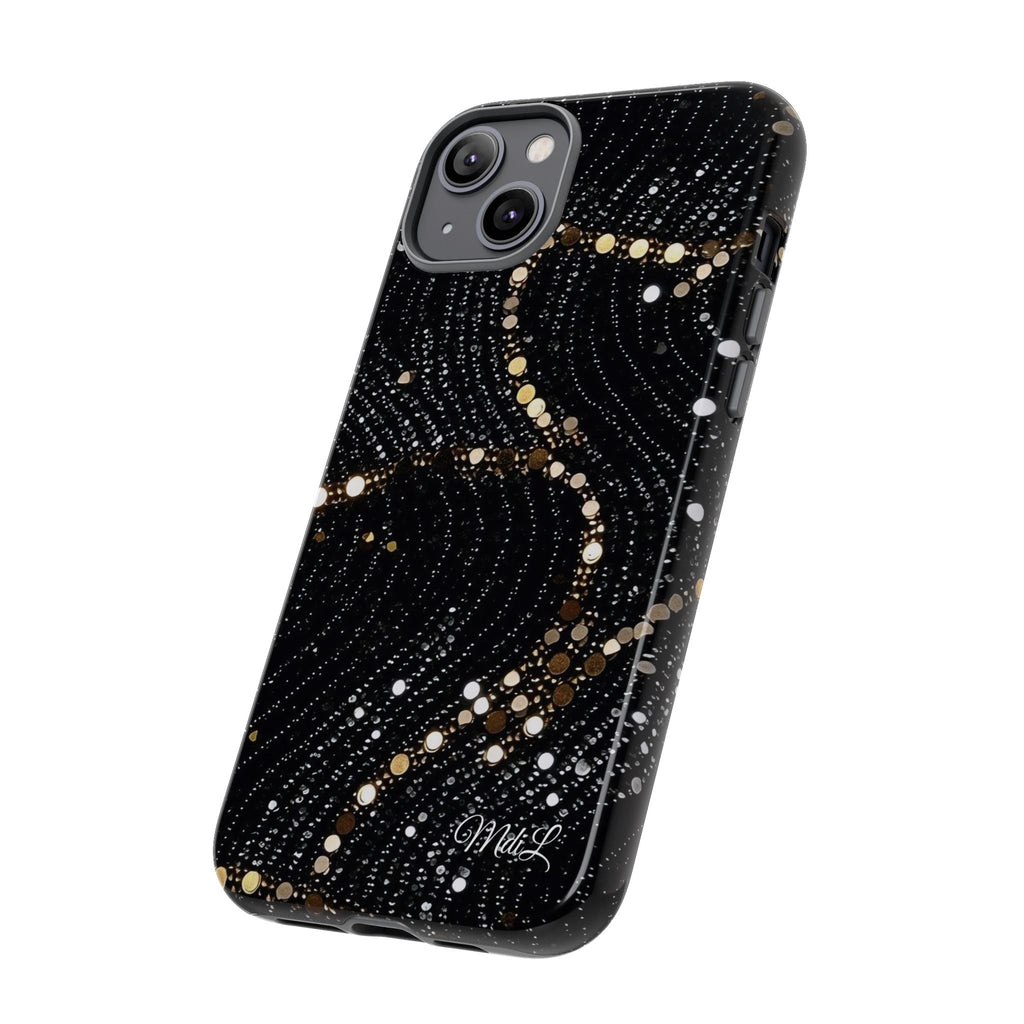 Sequin | Black and Gold - Mare di Luna