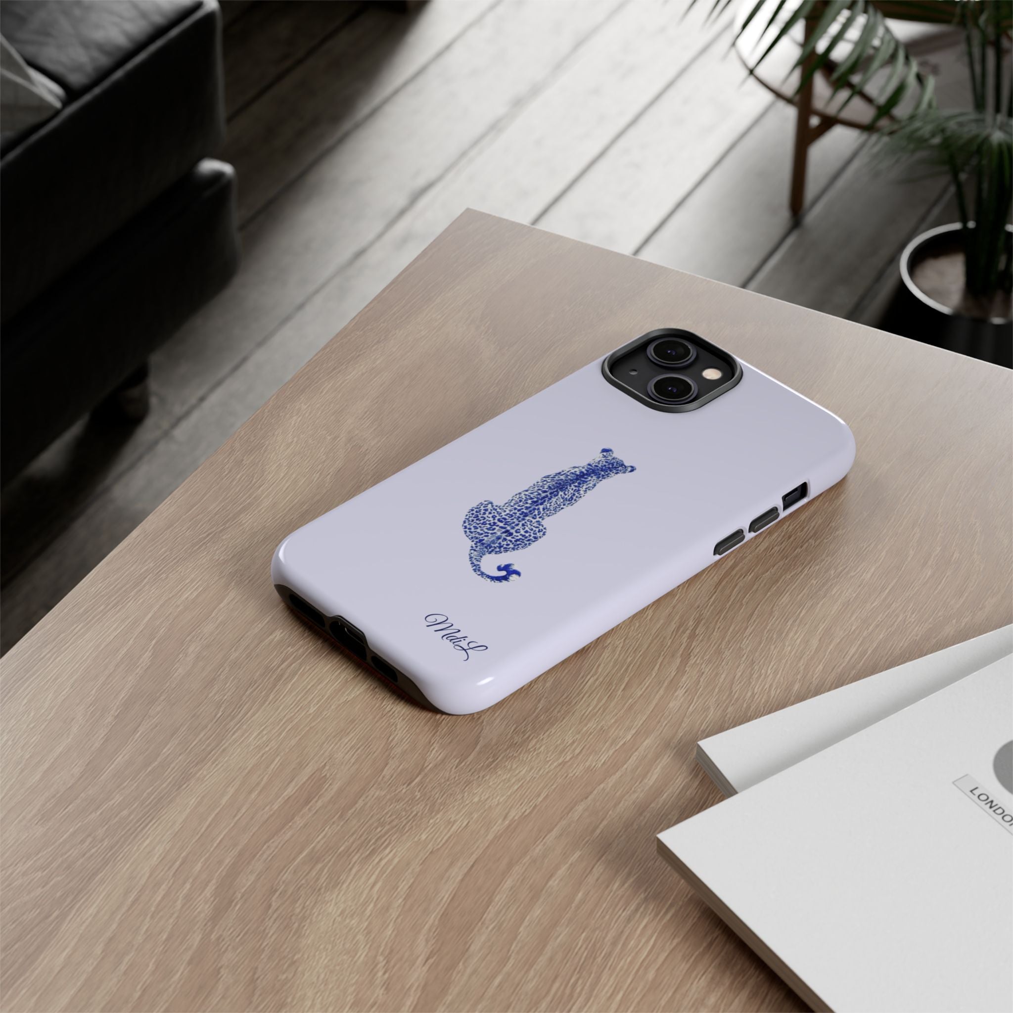 Leopard | Blue