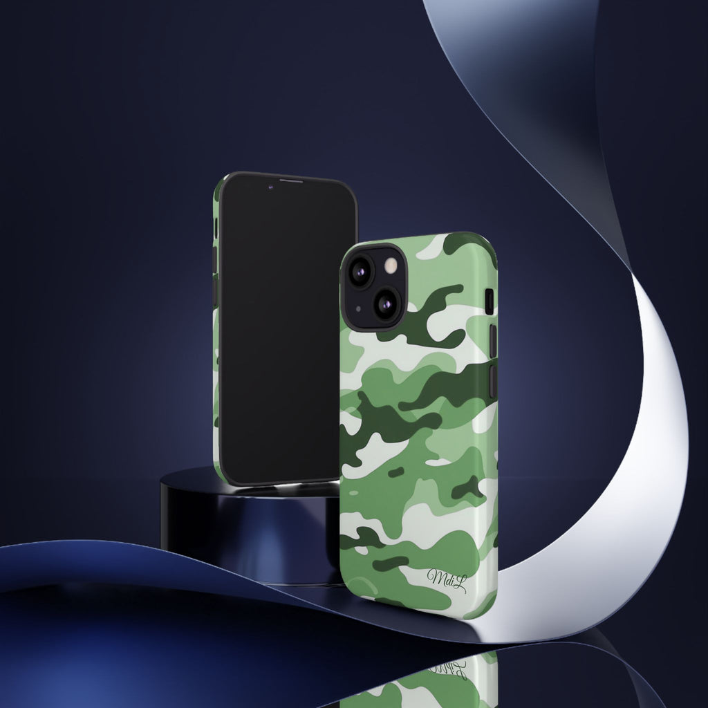 Mint Camo iPhone Case