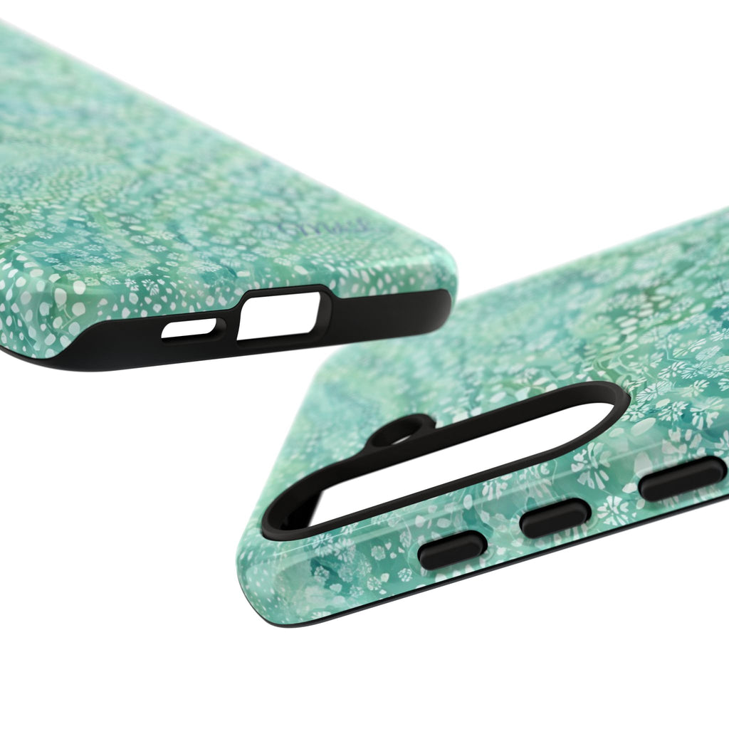 Teal Florals