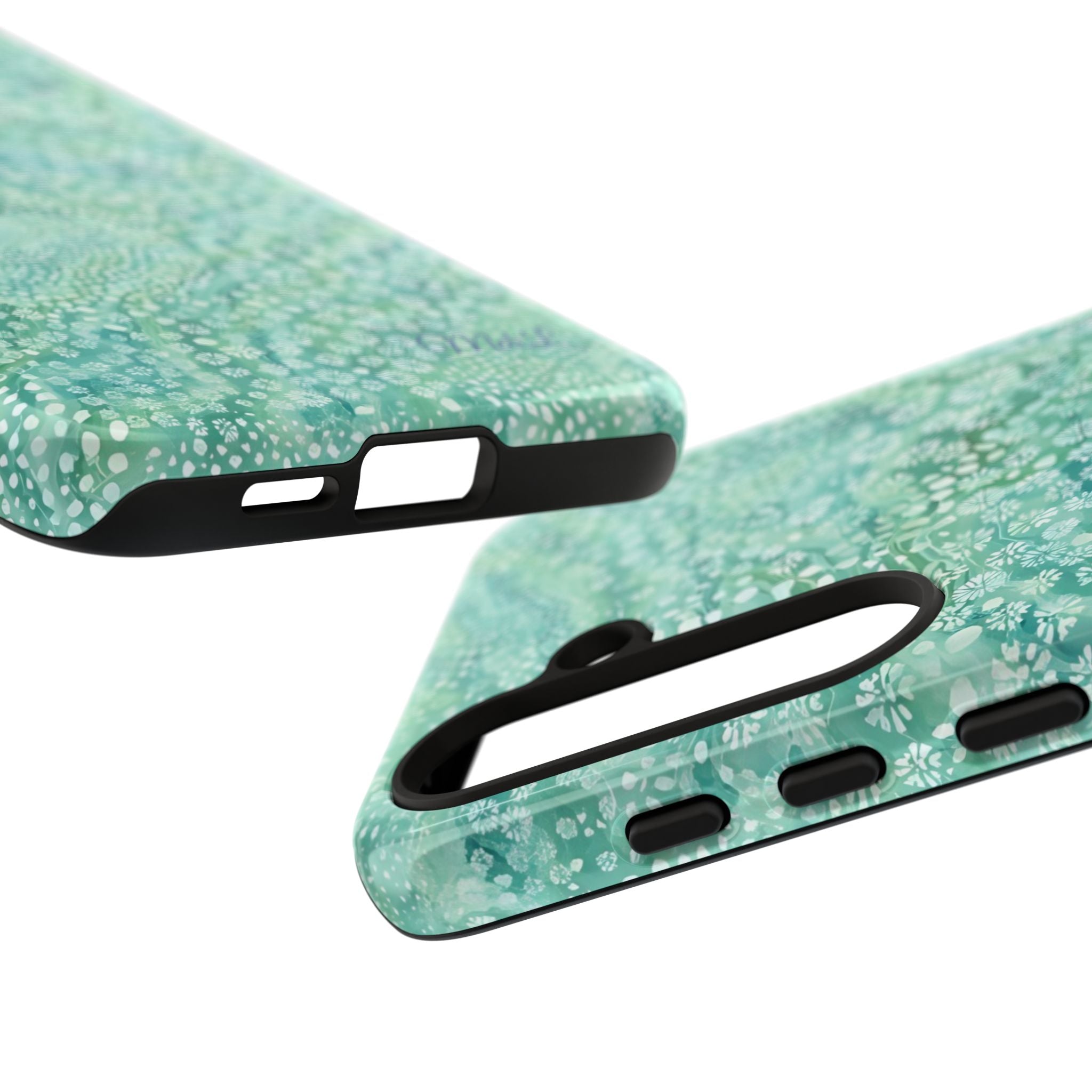 Teal Florals