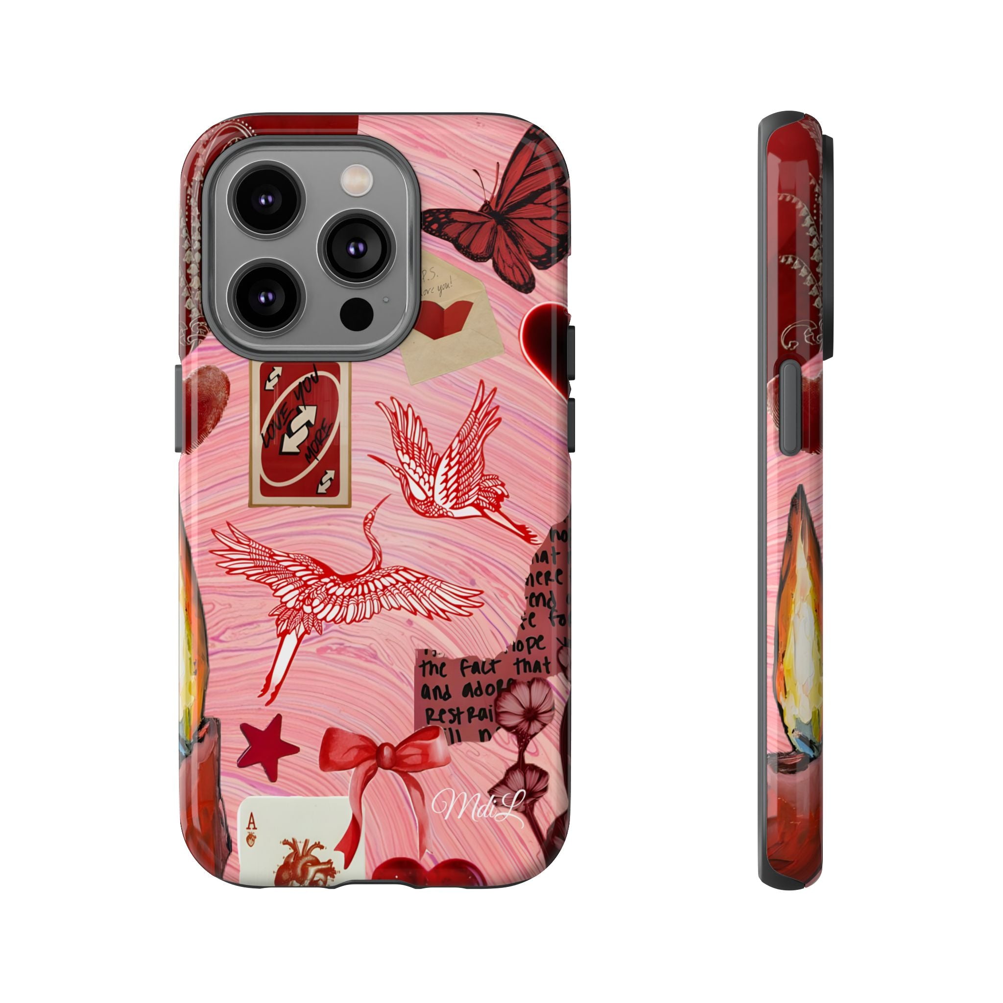 Valentine's Collage | Vintage - Mare di Luna