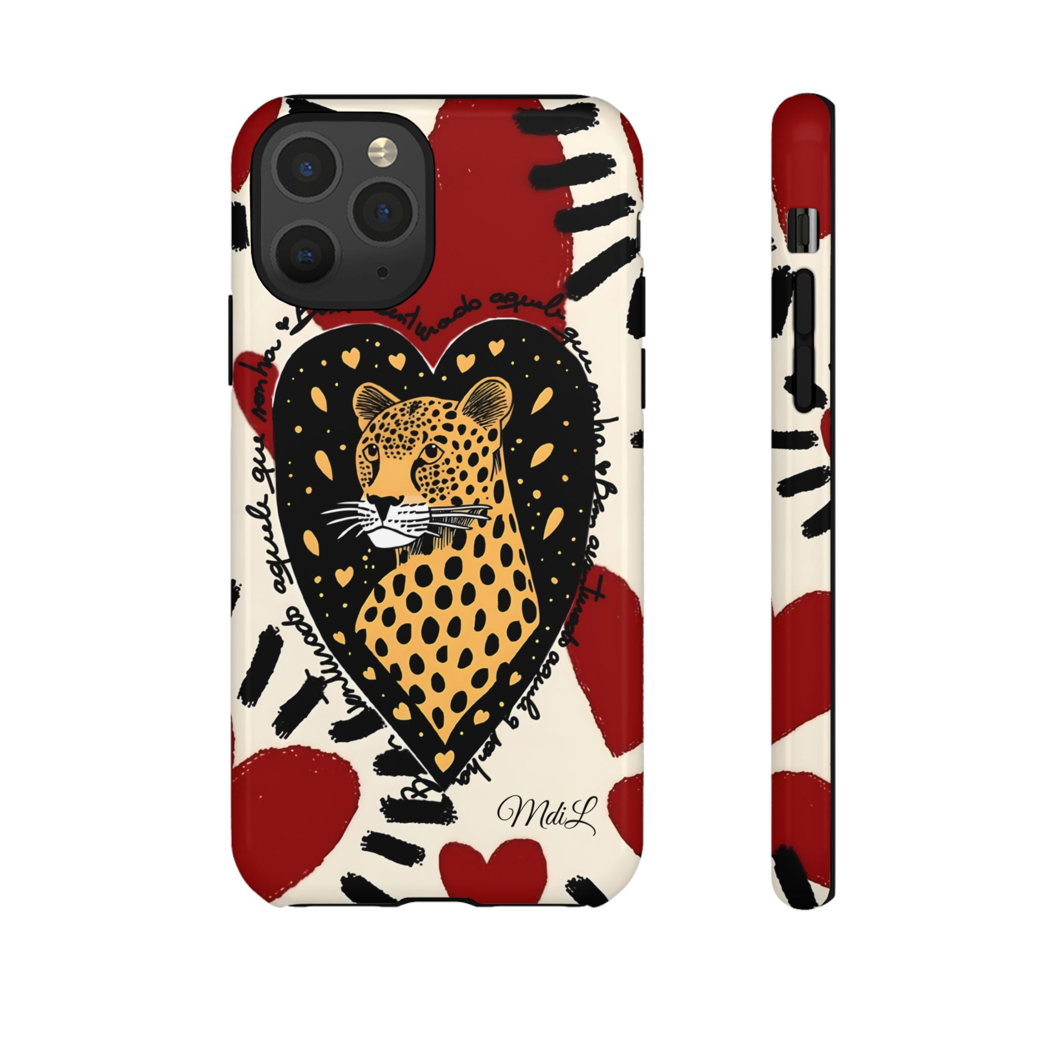 Leopard | Red Hearts - Mare di Luna