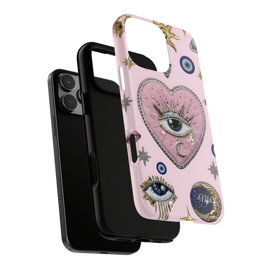 Evil Eye | Pink Heart - Mare di Luna
