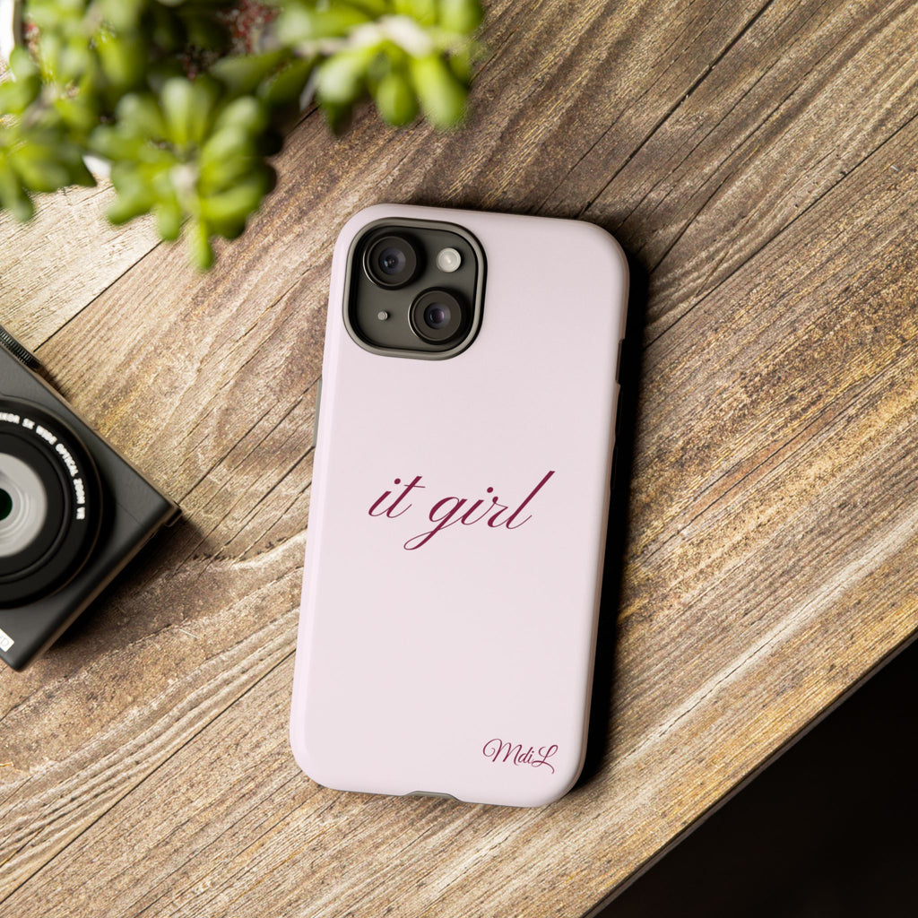 It girl iPhone Case