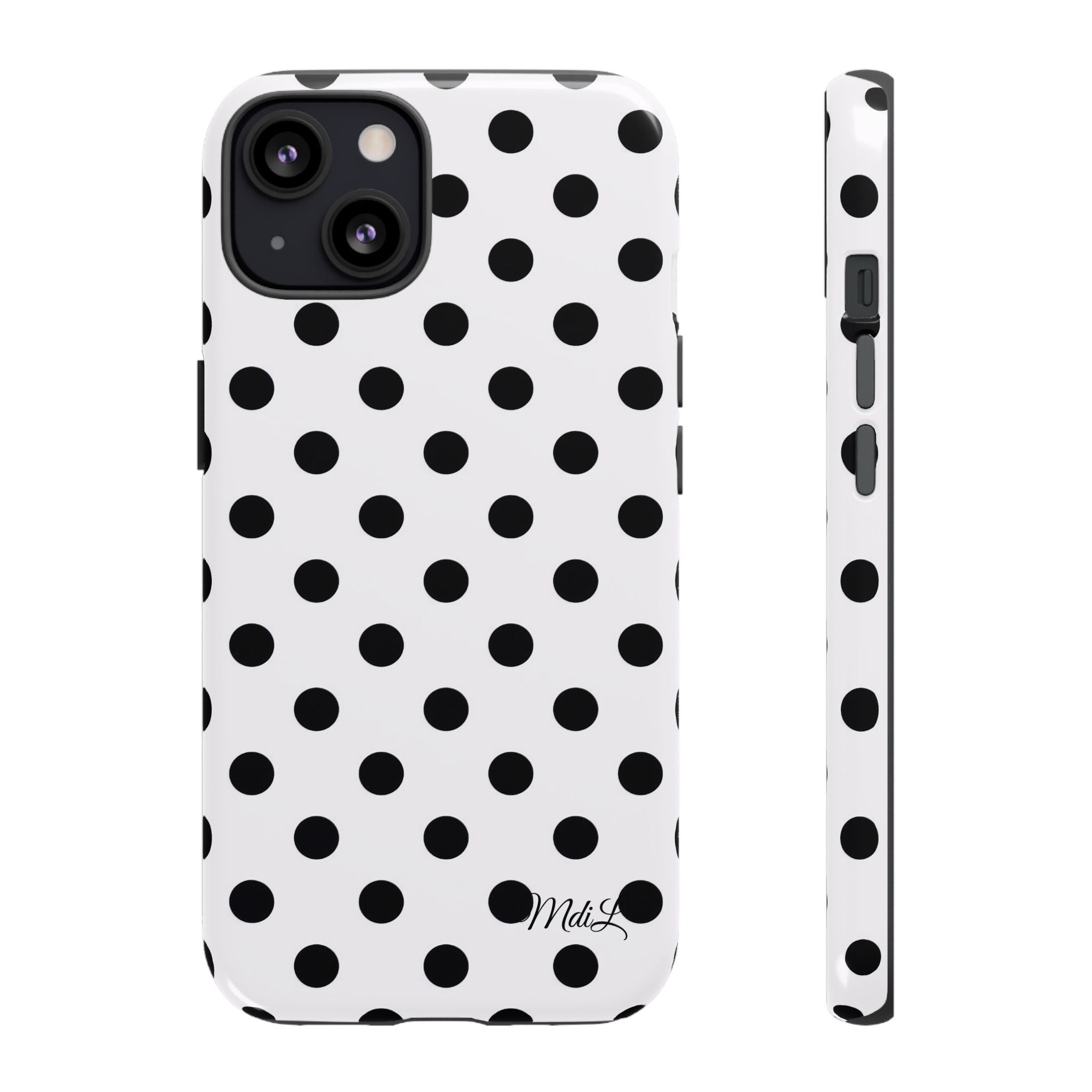 Polka Dots | Black and White - Mare di Luna