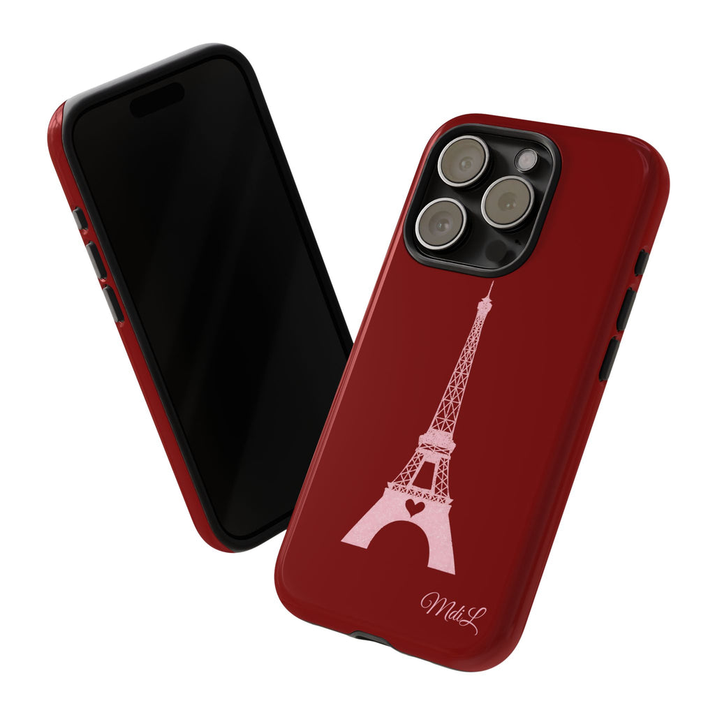 Eiffel Tower | Pink & Red - Mare di Luna