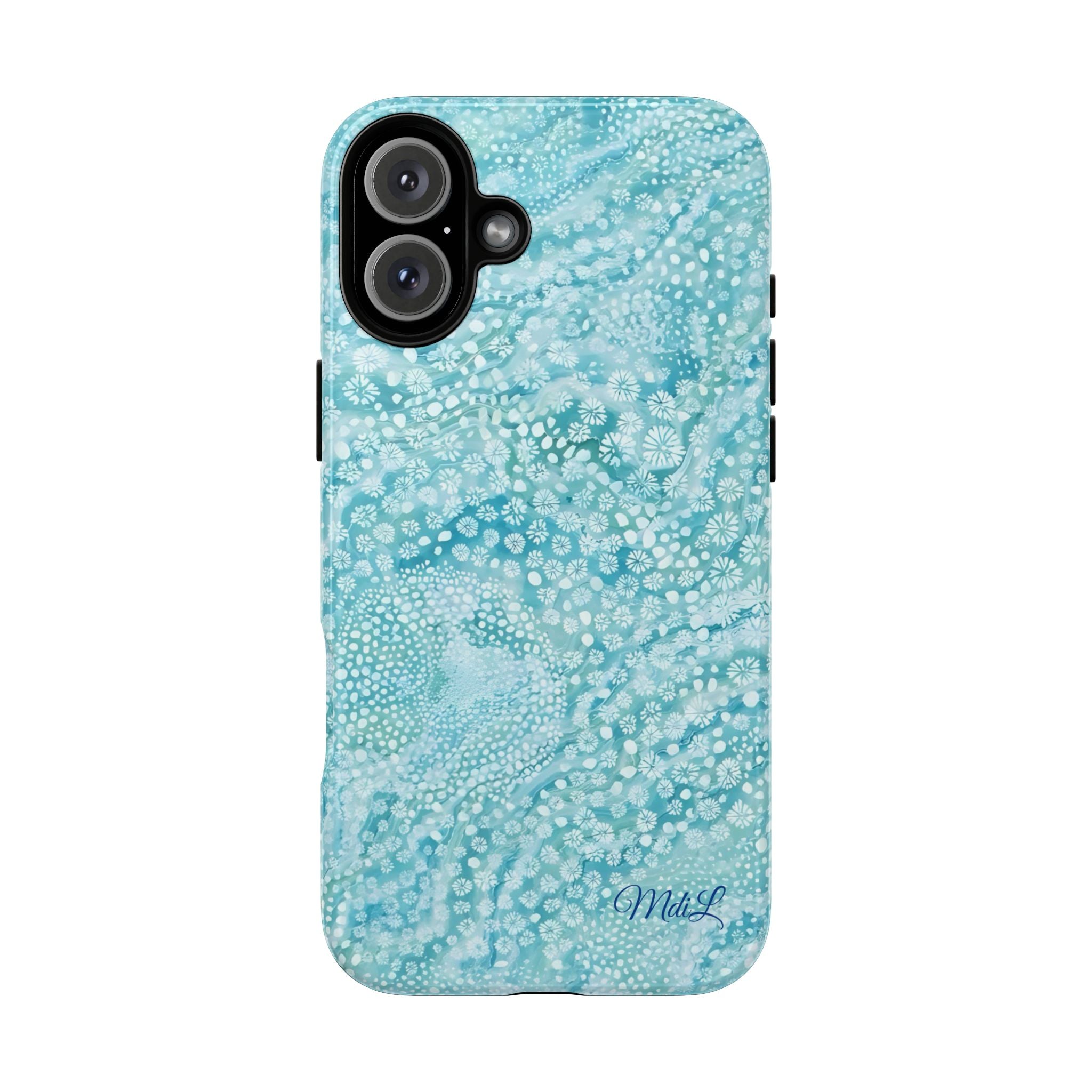 Teal Florals